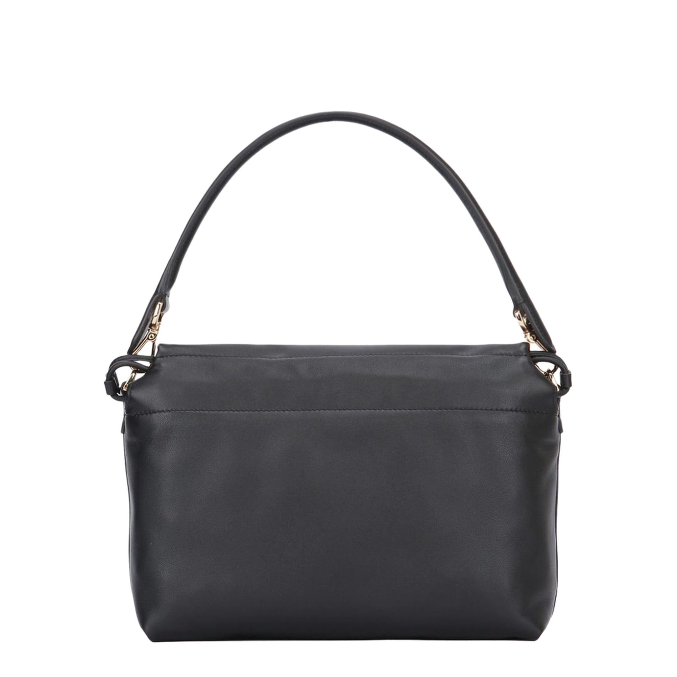 Mamma Baguette Medium Leather Handbag - Black