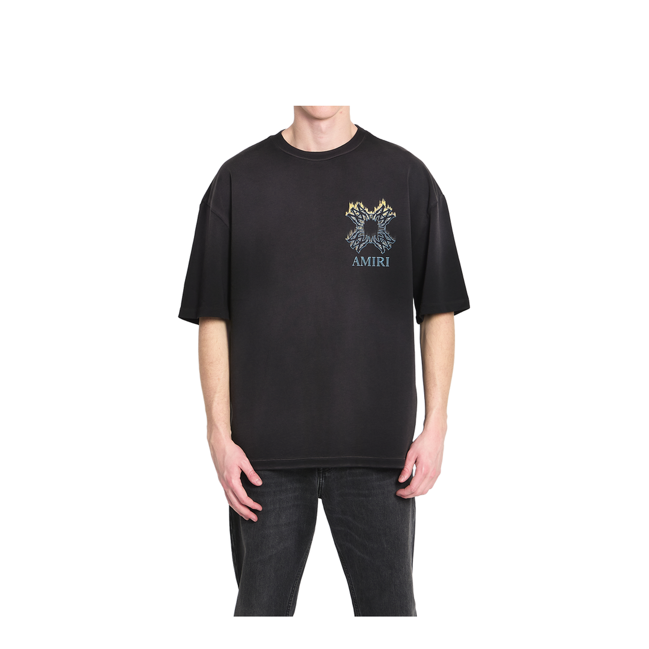 Black Cotton T-Shirt
