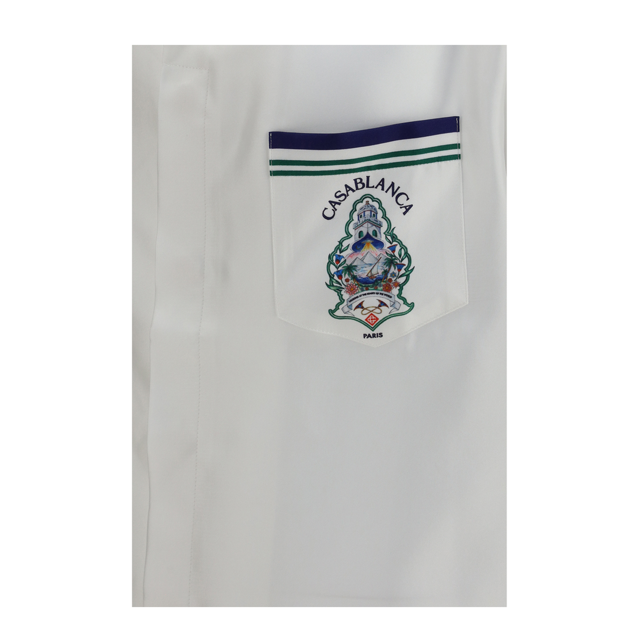 MAYFEYR - Casablanca - Short-Sleeve Hotel Crest Shirt - MPF26SH00301