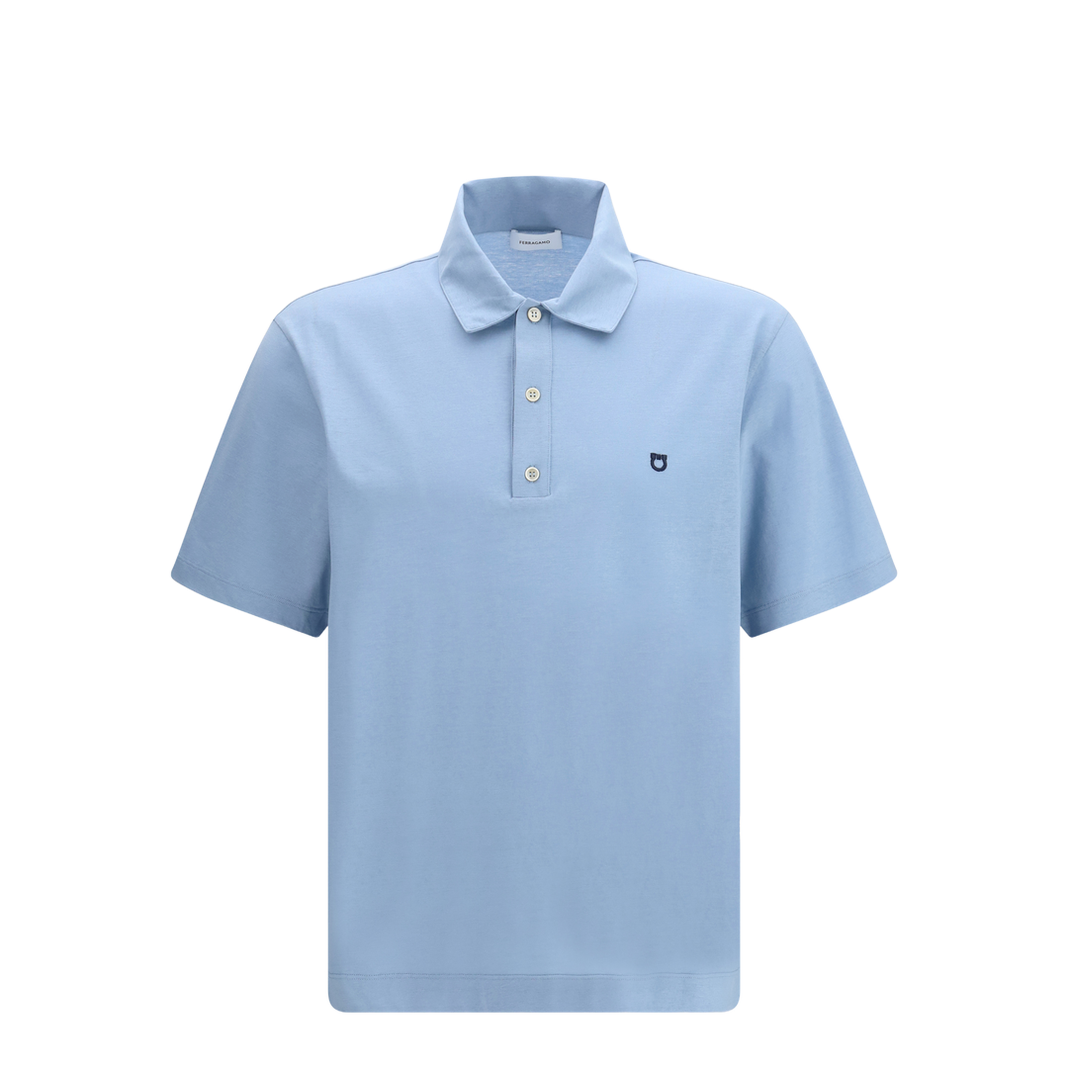 MAYFEYR - Ferragamo - Short-Sleeve Jersey Polo - 793775