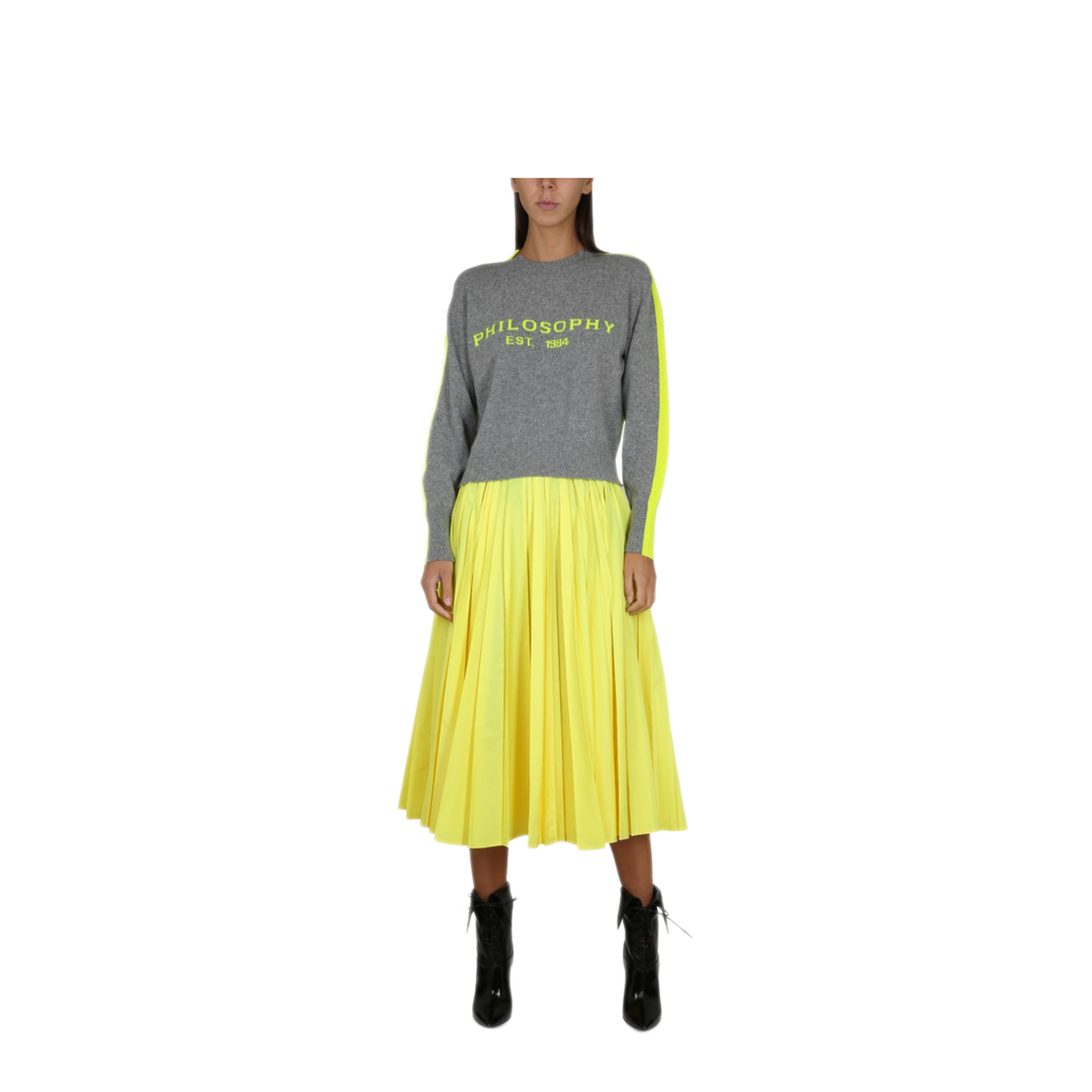 MAYFEYR - PHILOSOPHY DI LORENZO SERAFINI - Taffeta Skirt - 010807250048