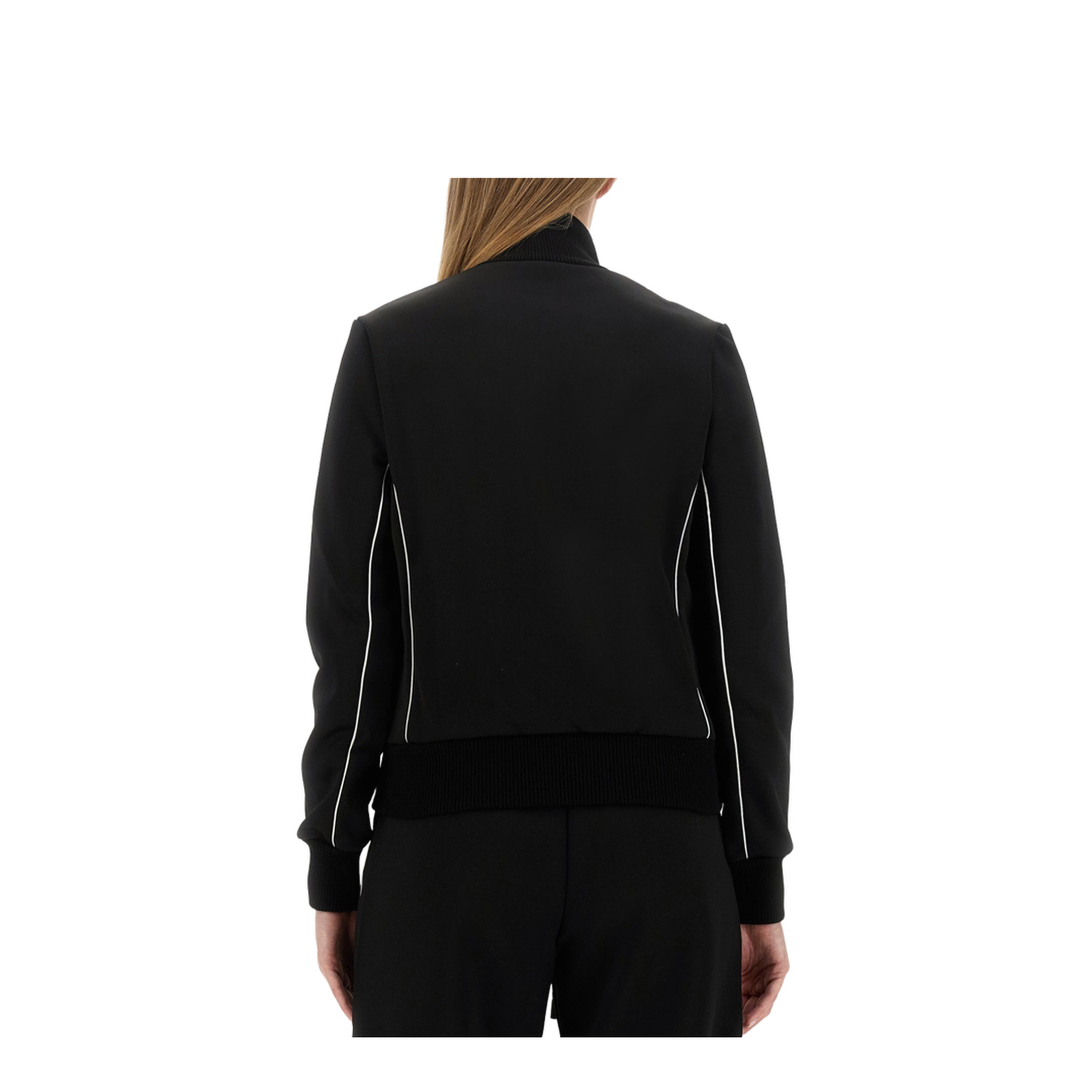 Fitted Track Jacket Black