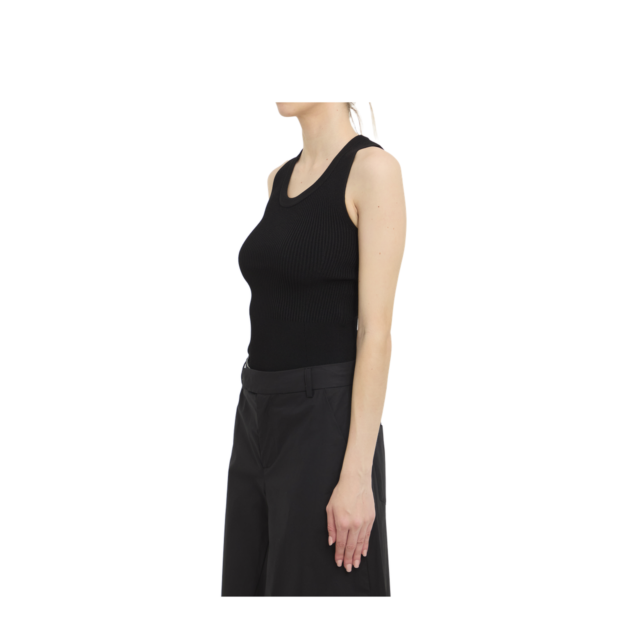 MAYFEYR - Alaia - Rib Knit Tank Top - AA9B0353K017A995