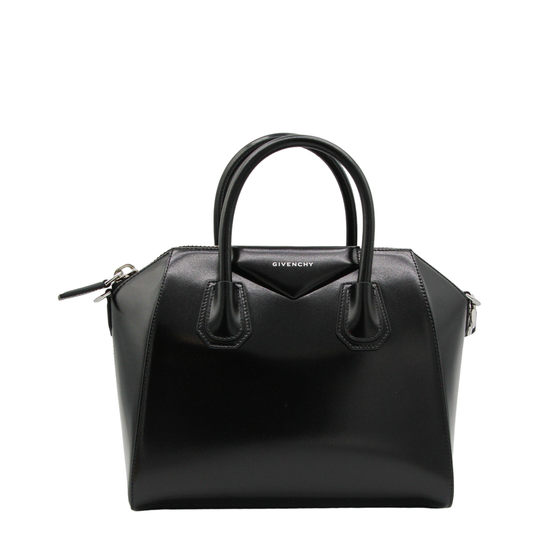 Antigona Small Leather Shoulder Bag