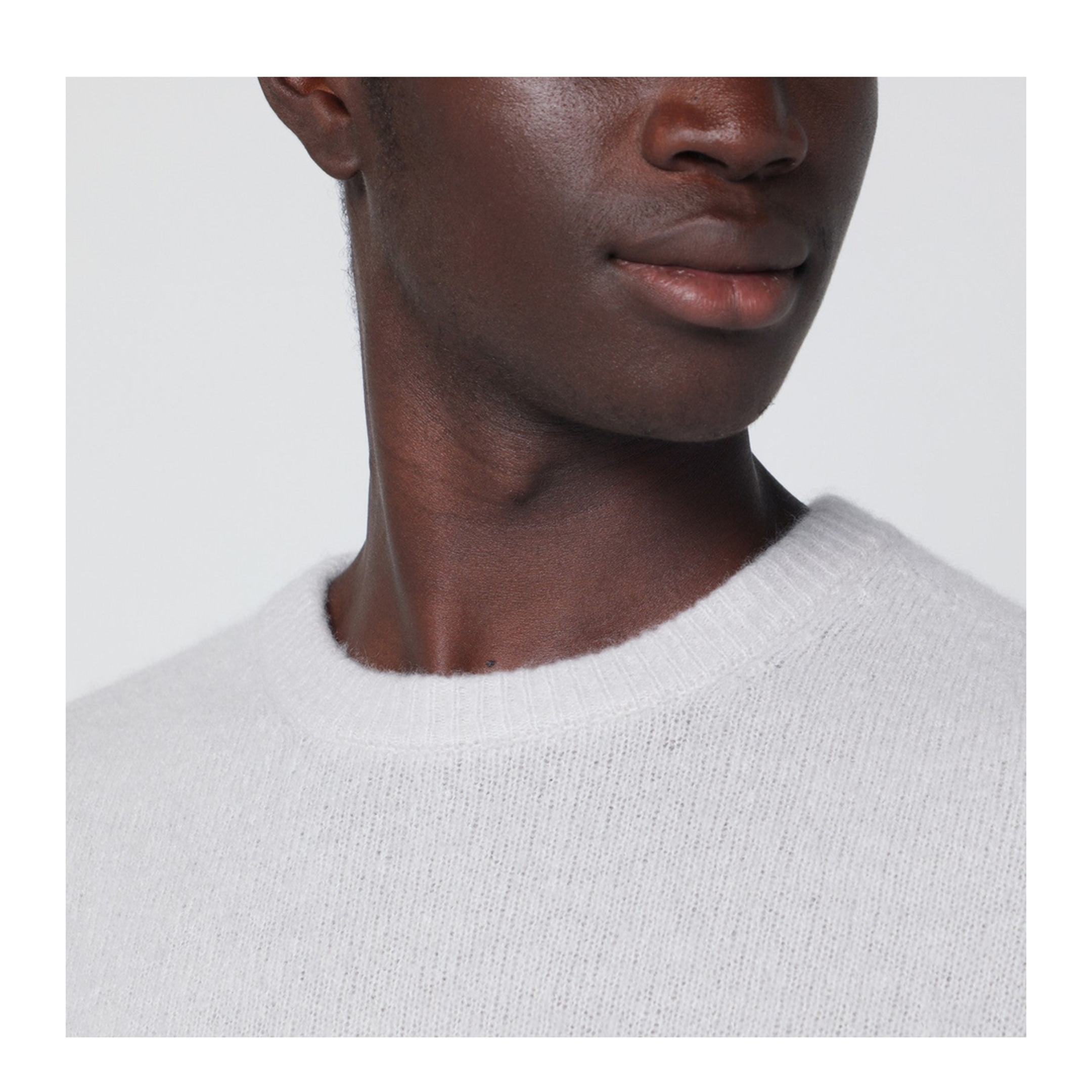 MAYFEYR - Roberto Collina - Ice Colored Sweater In Cashmere Blend - 253M32001WSM3216