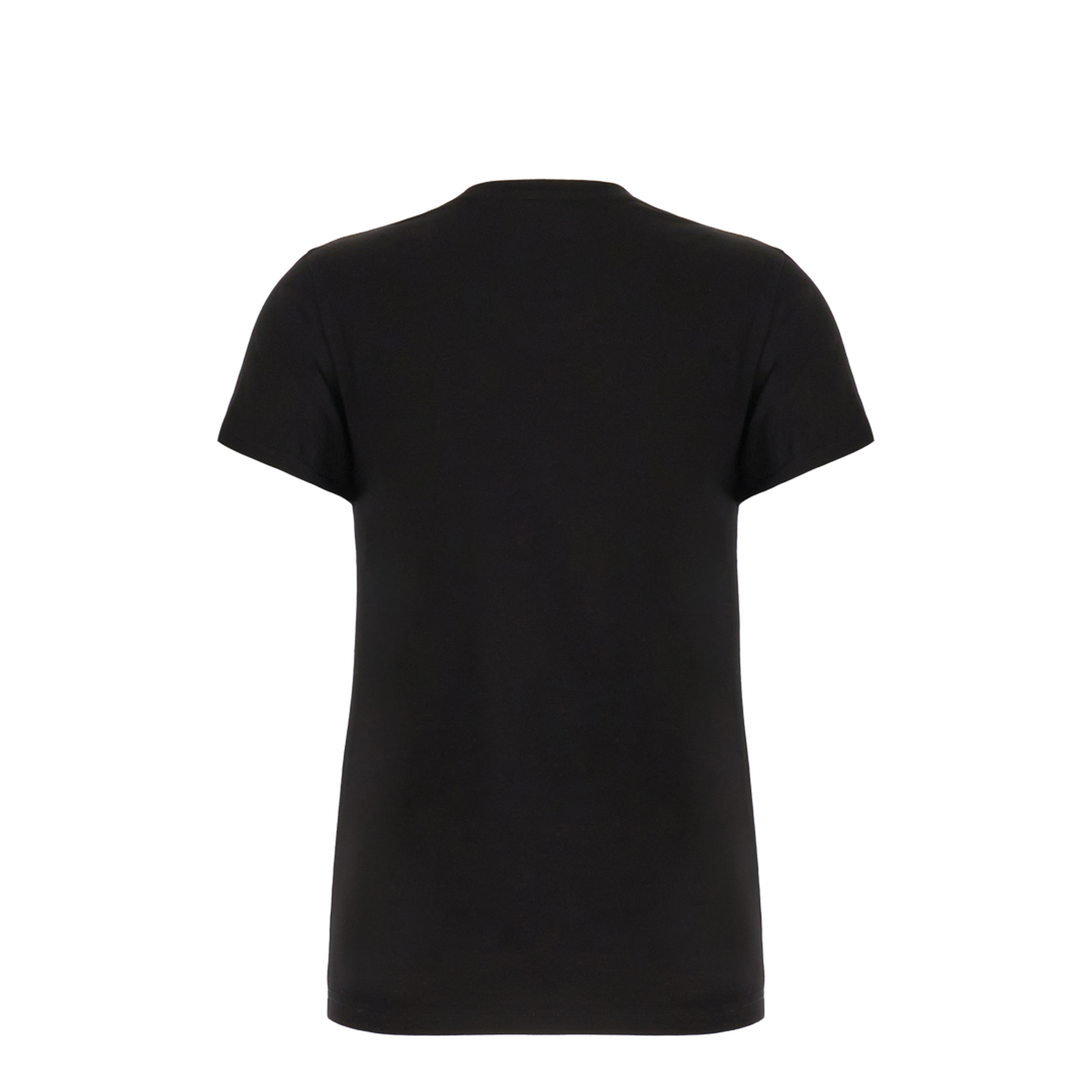 Black Cotton T-Shirt