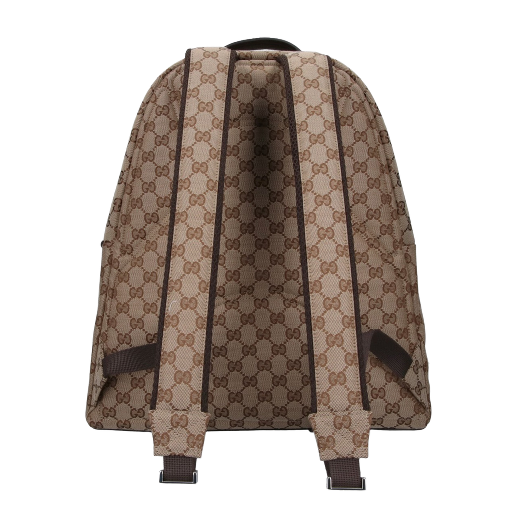 GG Canvas Medium Canvas Backpack - Beige