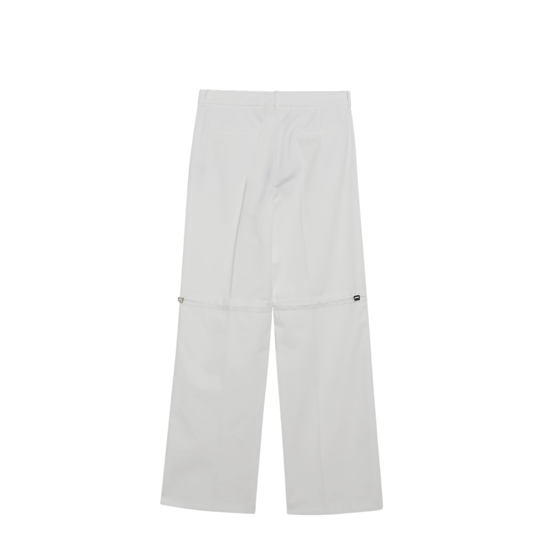 White Cotton Trousers