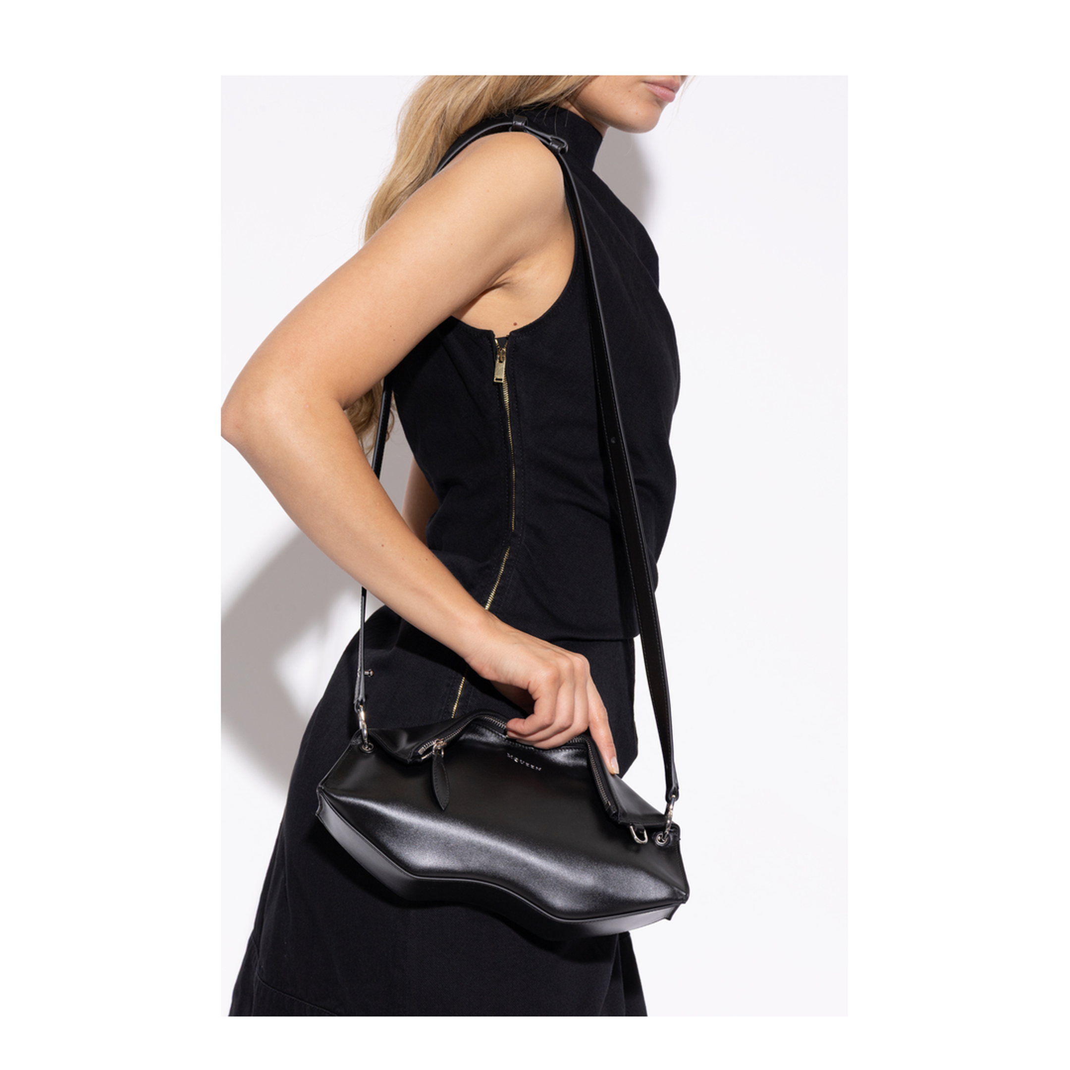 Manta Clutch Black
