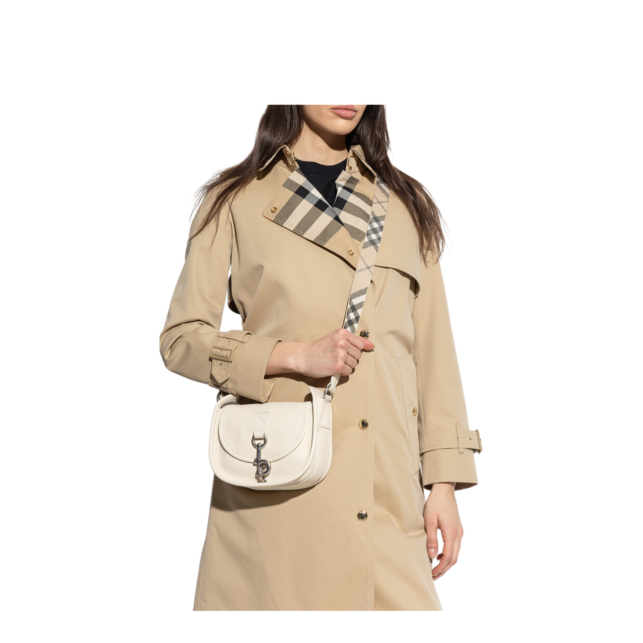 MAYFEYR - Burberry - B Clip Mini Shoulder Bag - 8120694B7348SOAP