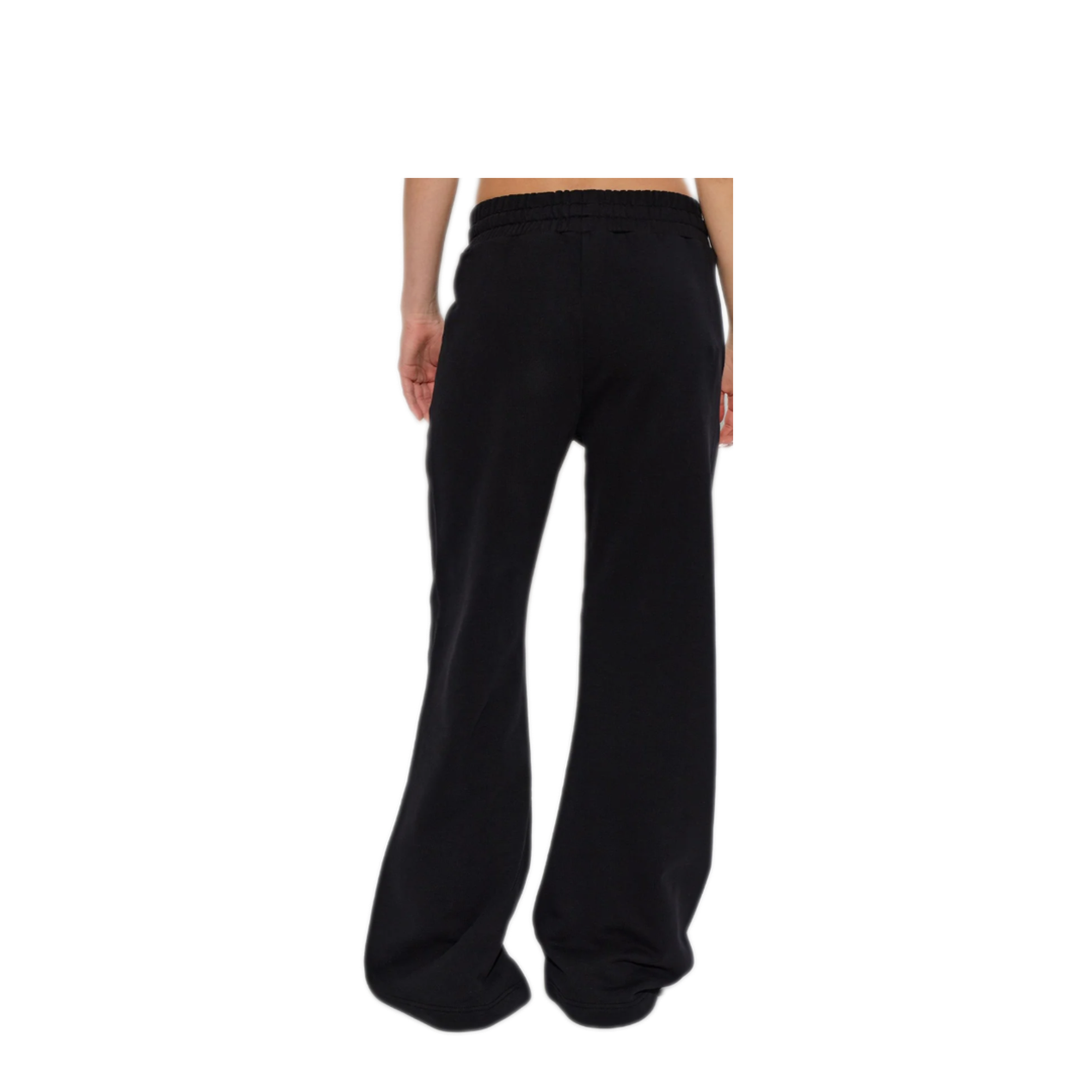 MAYFEYR - Palm Angels - Mini Curved Logo Sweatpants - PWCH029S26FLE0031018