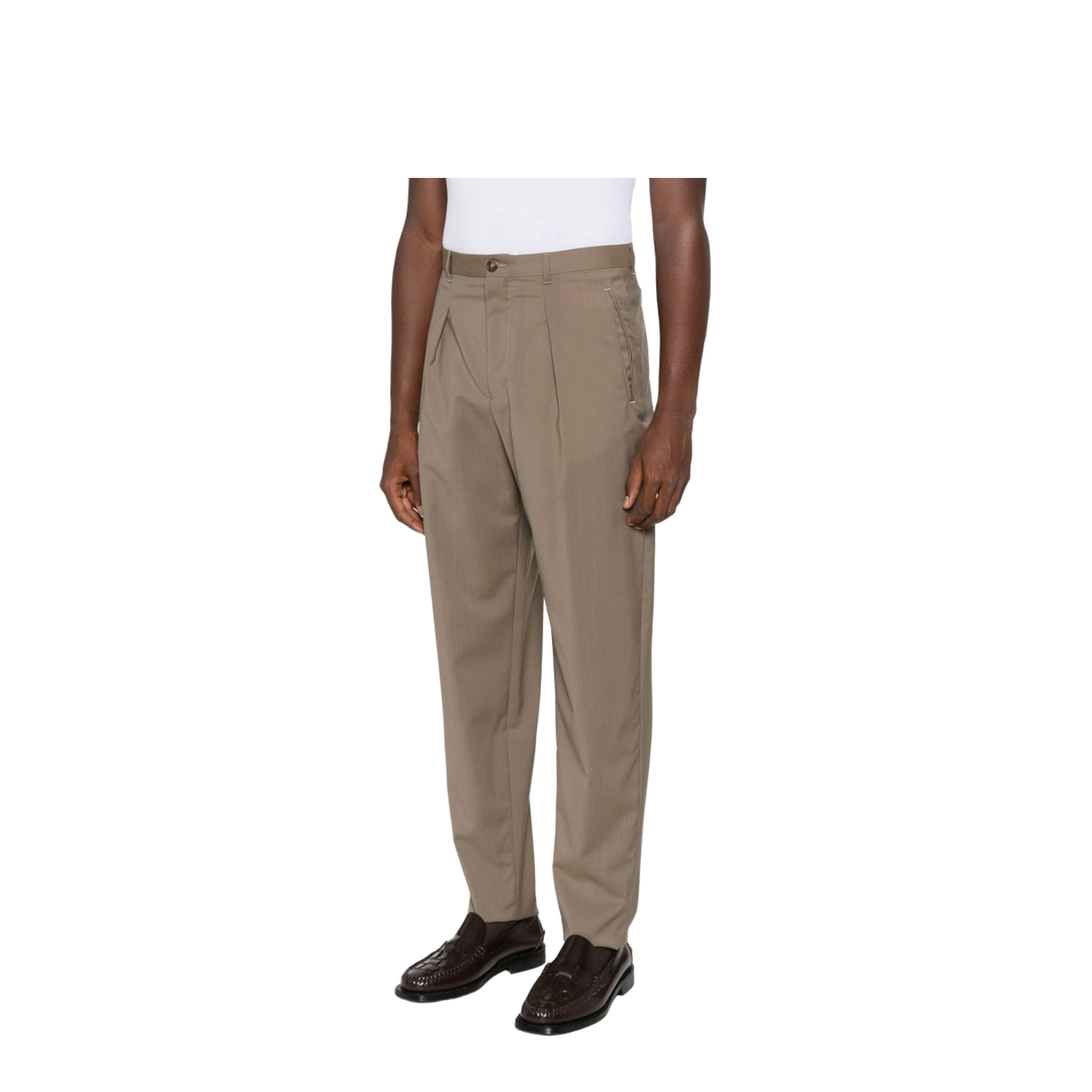 Trousers Beige