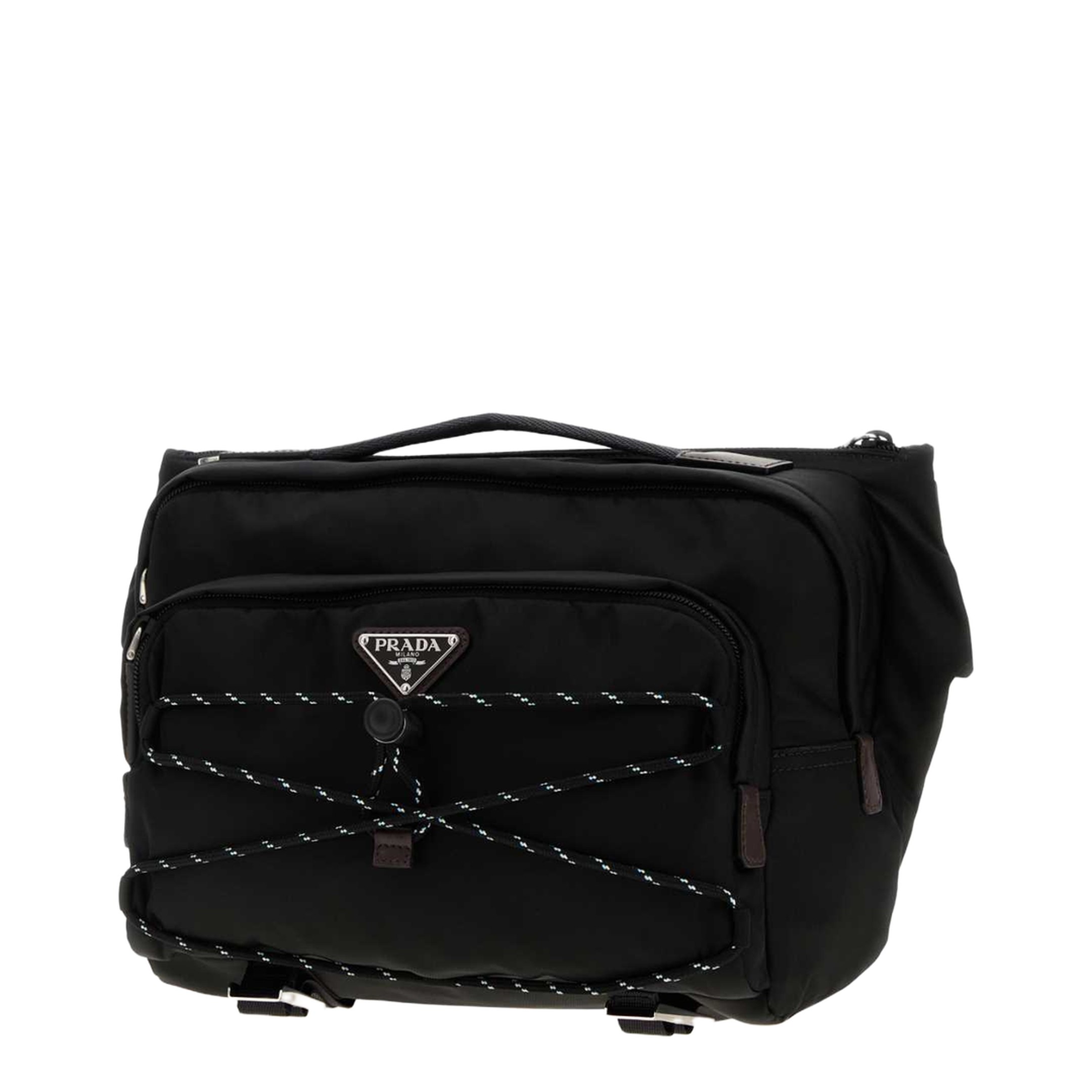 MAYFEYR - Prada - Black Re-Nylon Speedrock Belt Bag - 2VH2012DMGF0002