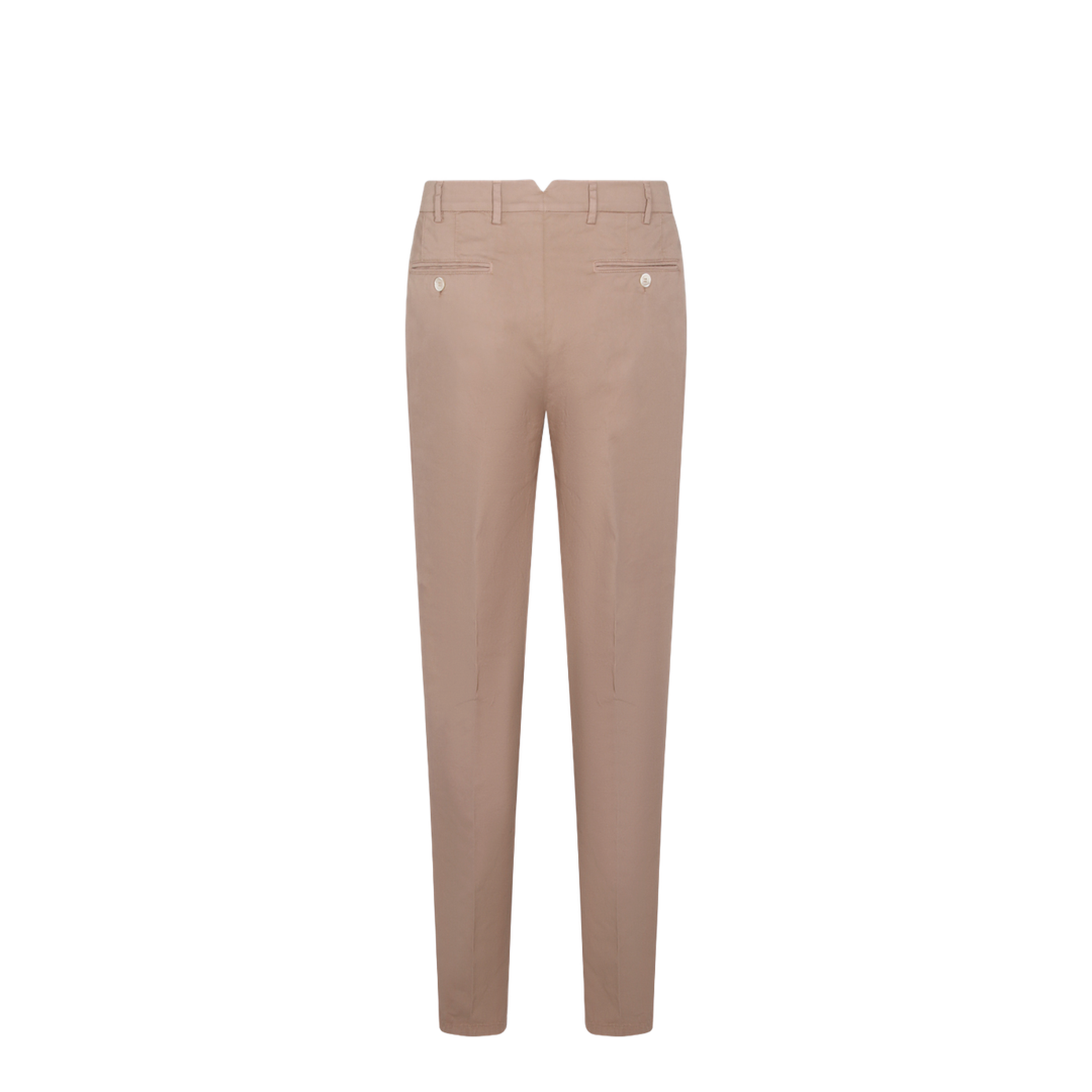 Cotton Pants Dark Beige