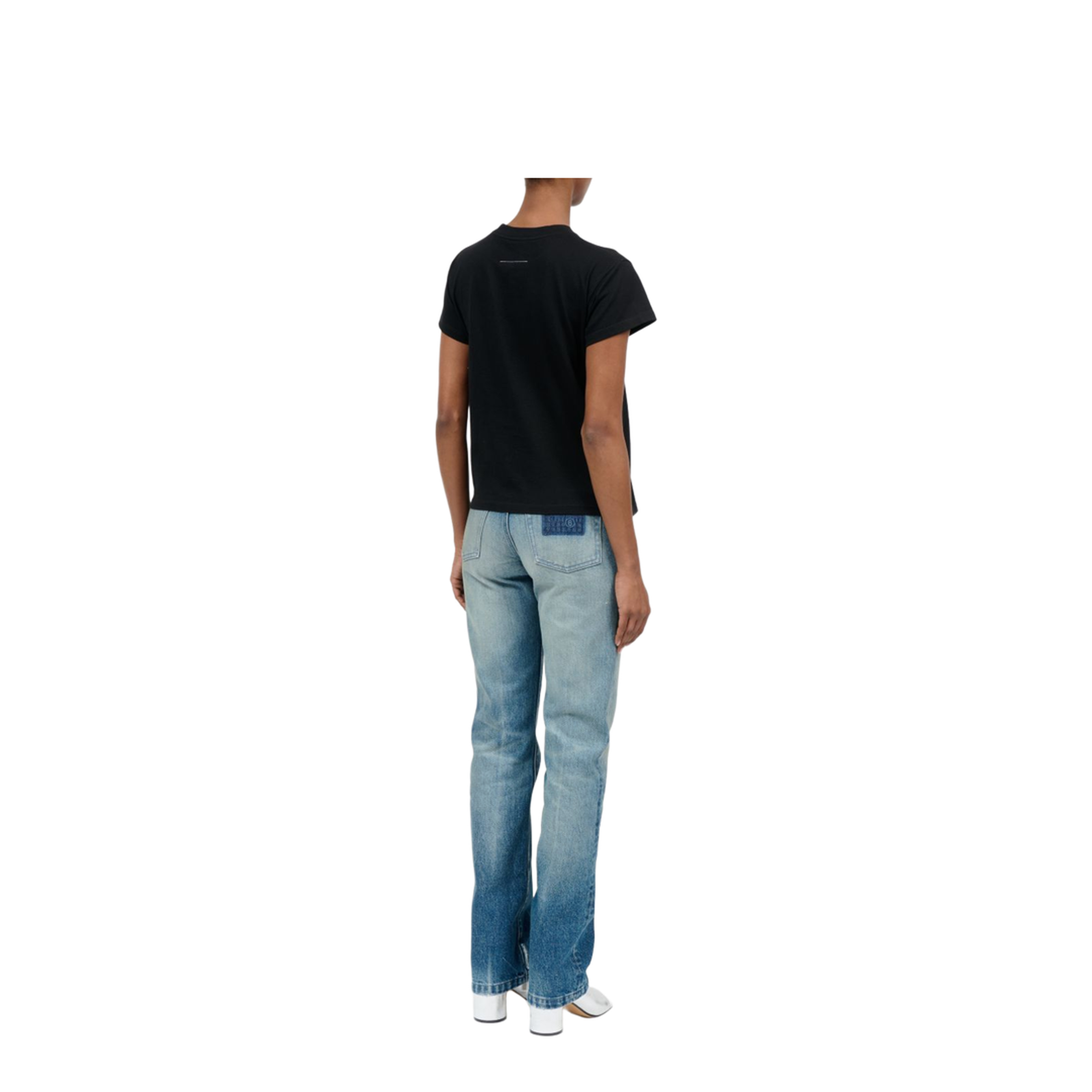 Cotton Crew Neck Logo T-Shirt