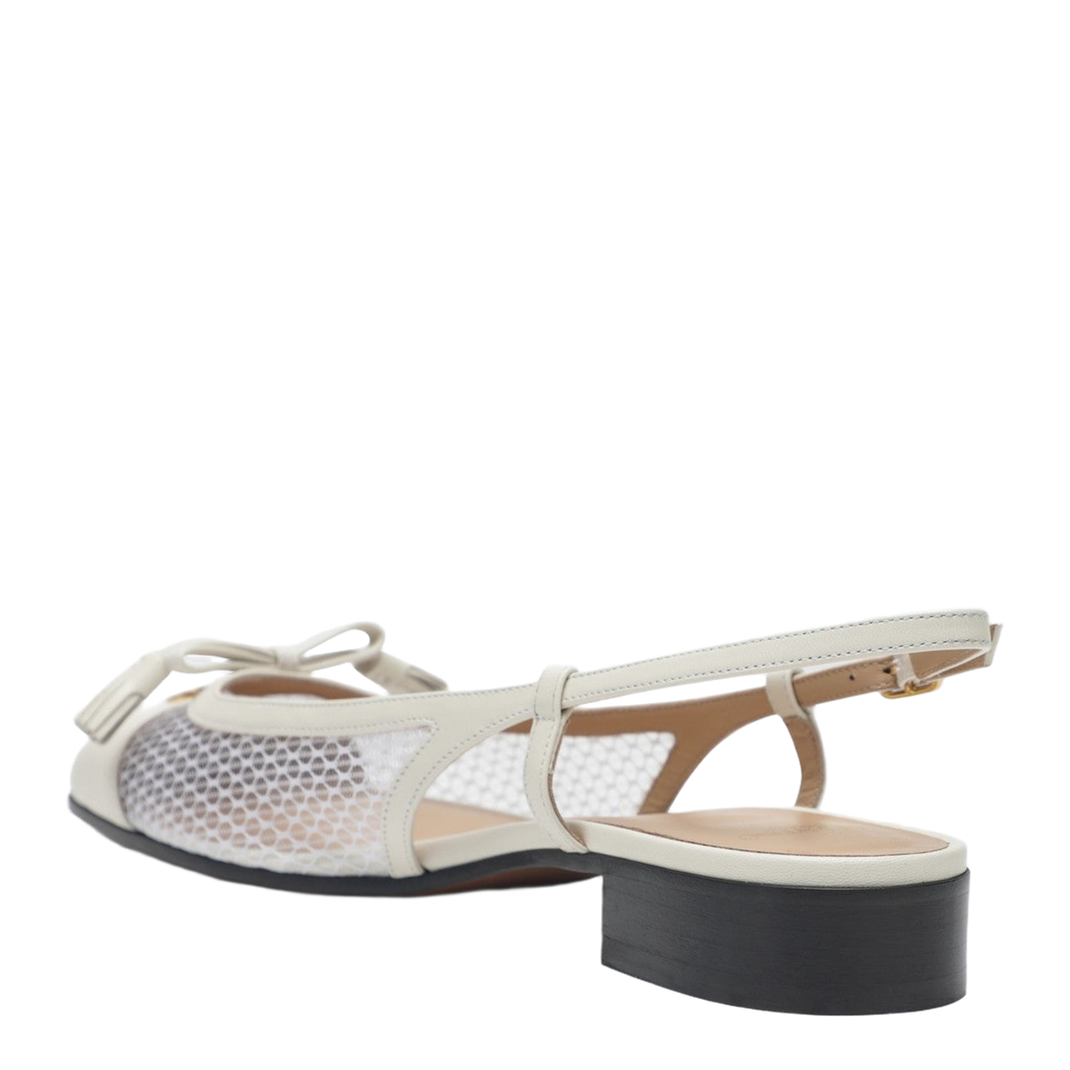 Slingback Ballerina Ivory