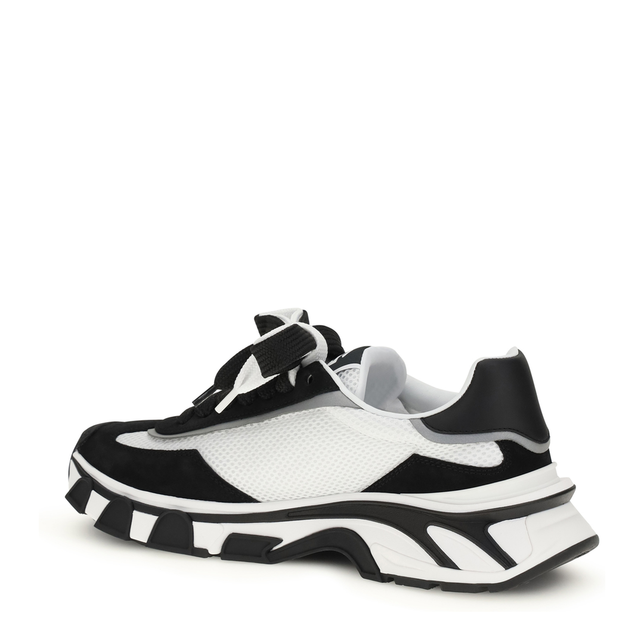 MAYFEYR - Dolce & Gabbana - Leather And Mesh Sneakers - CS2403A0208