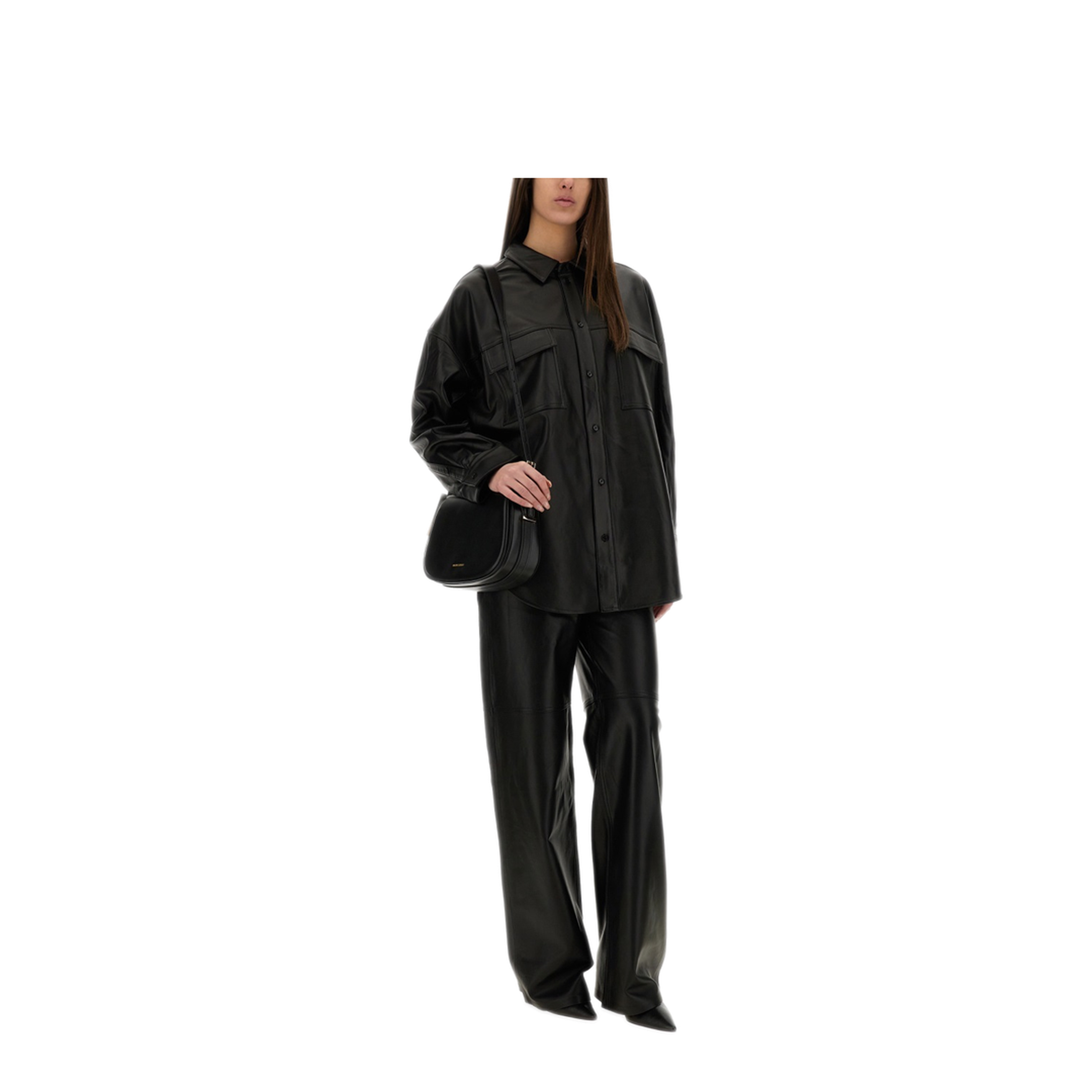 MAYFEYR - MICHAEL BY MICHAEL KORS - Leather Jacket - UR540S0HW8001BLACK