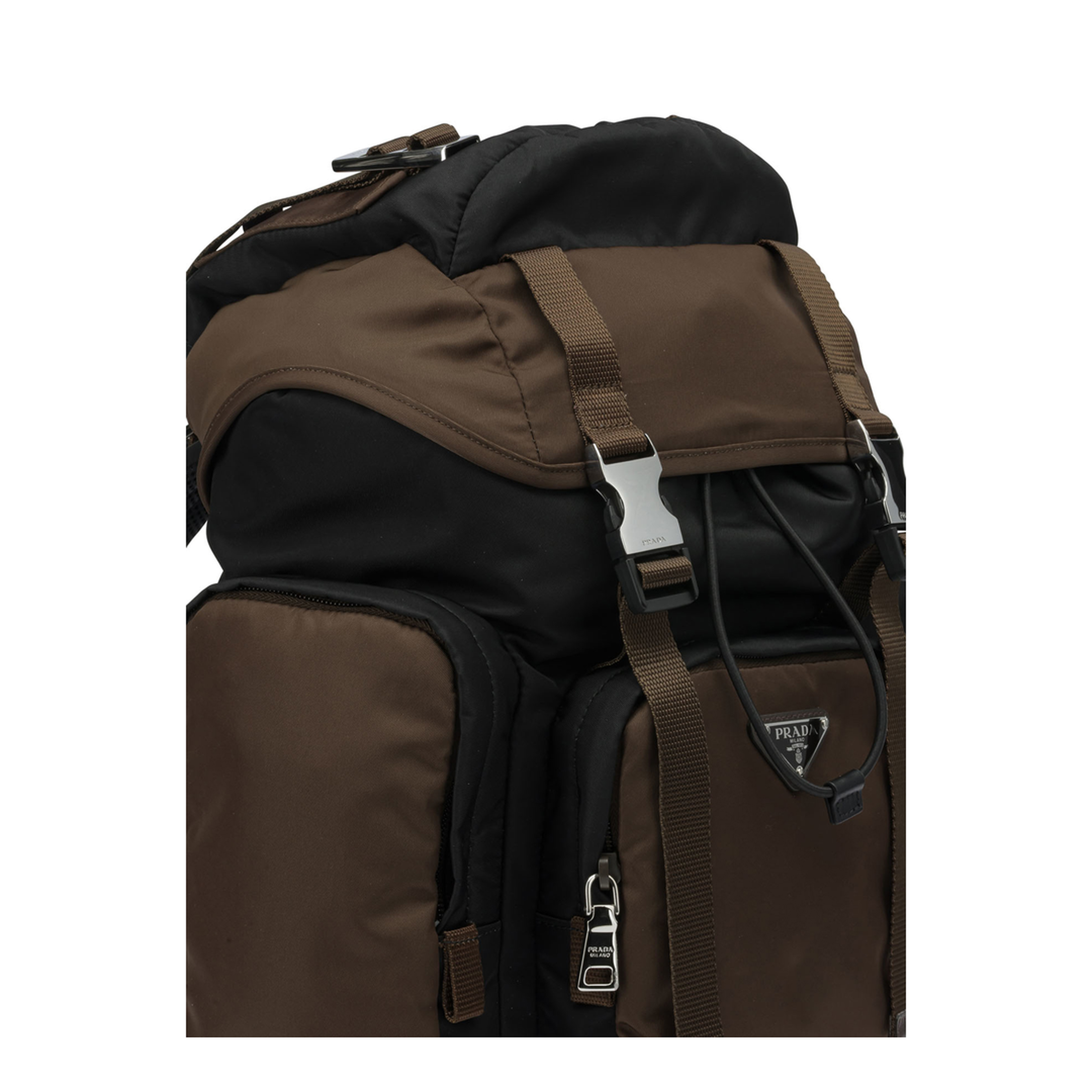MAYFEYR - Prada - Casual Backpack In Re-Nylon And Leather - 2VZ1212DMGF03MQVDOM