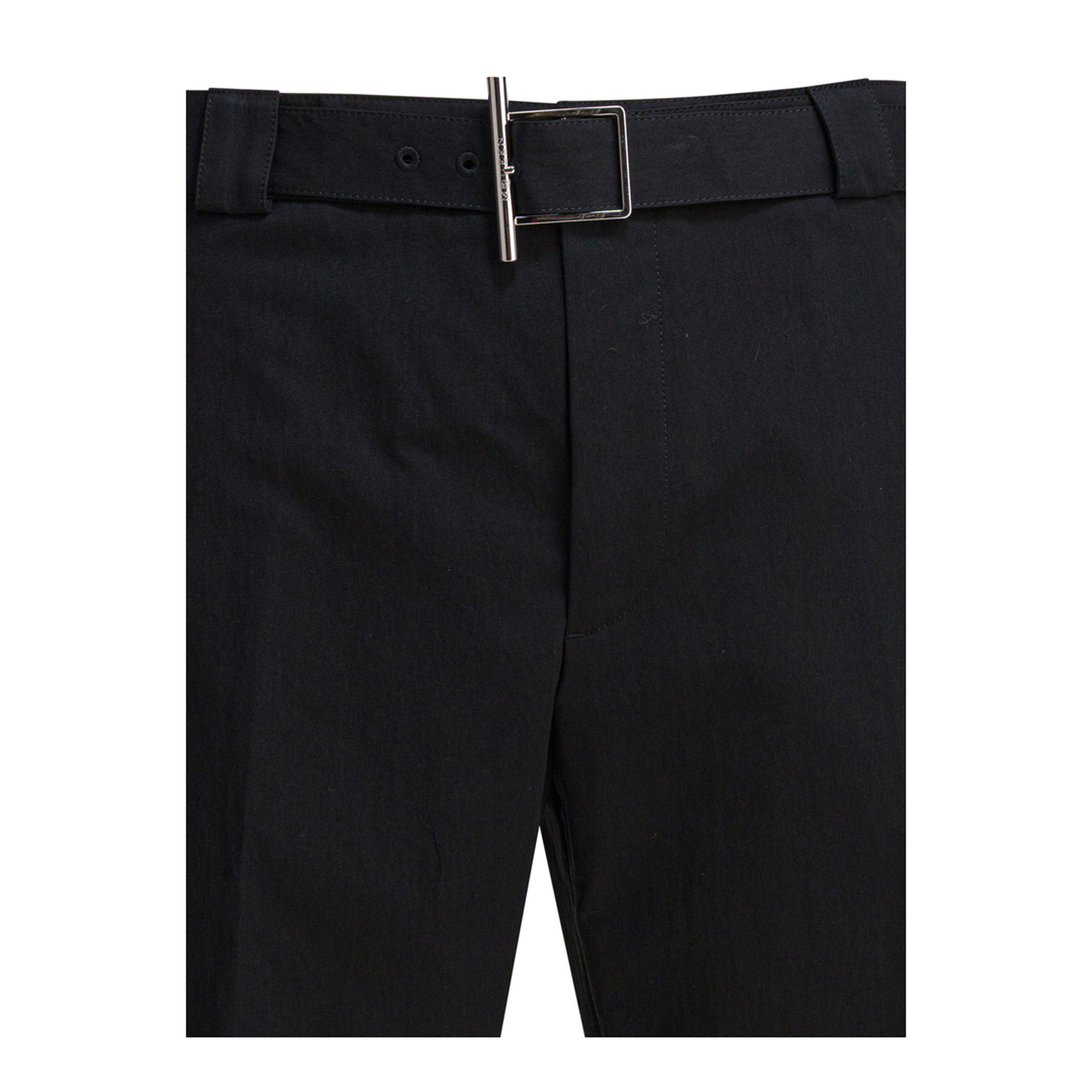 Pants with T-Bar Belt
