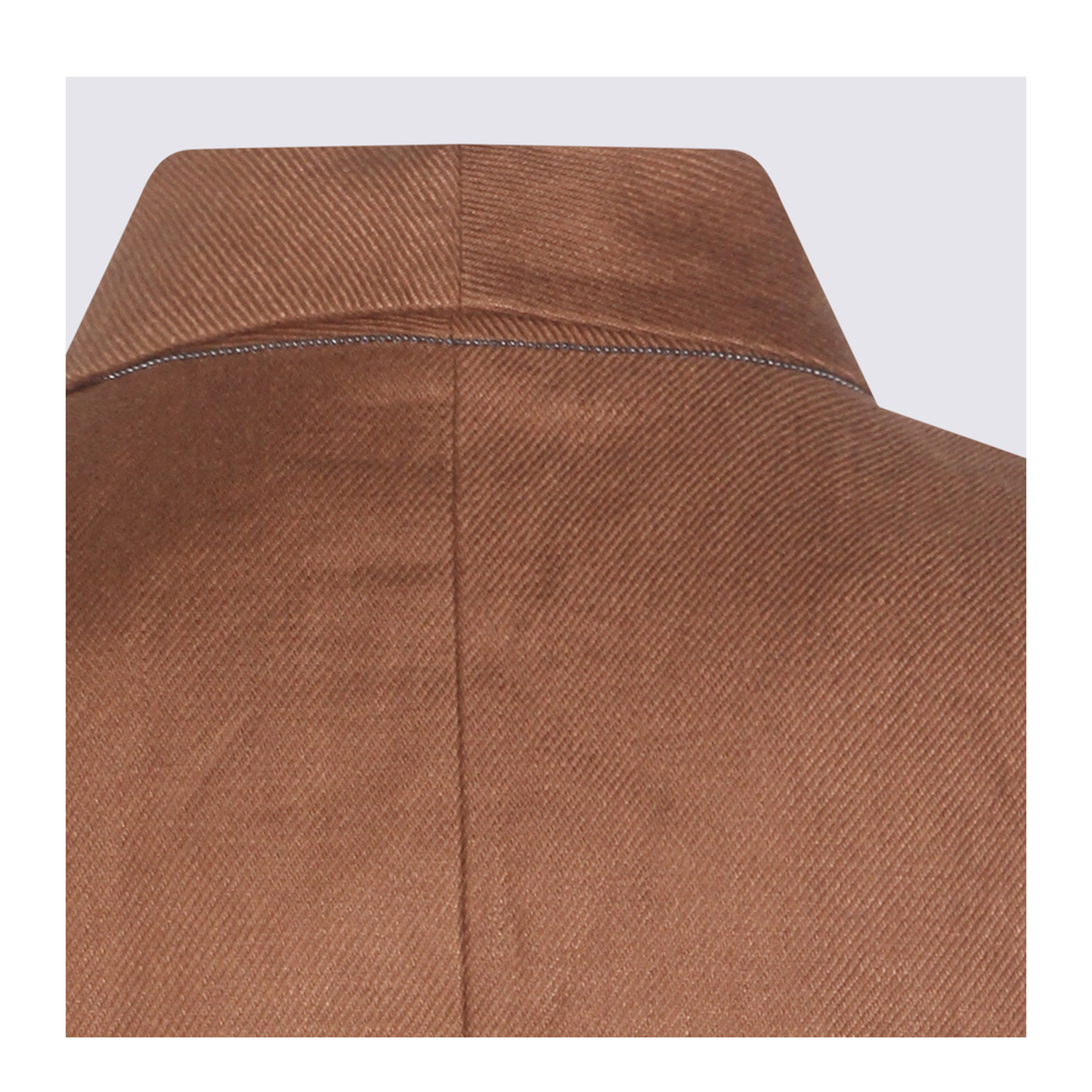 Women's Linen Top Brown
