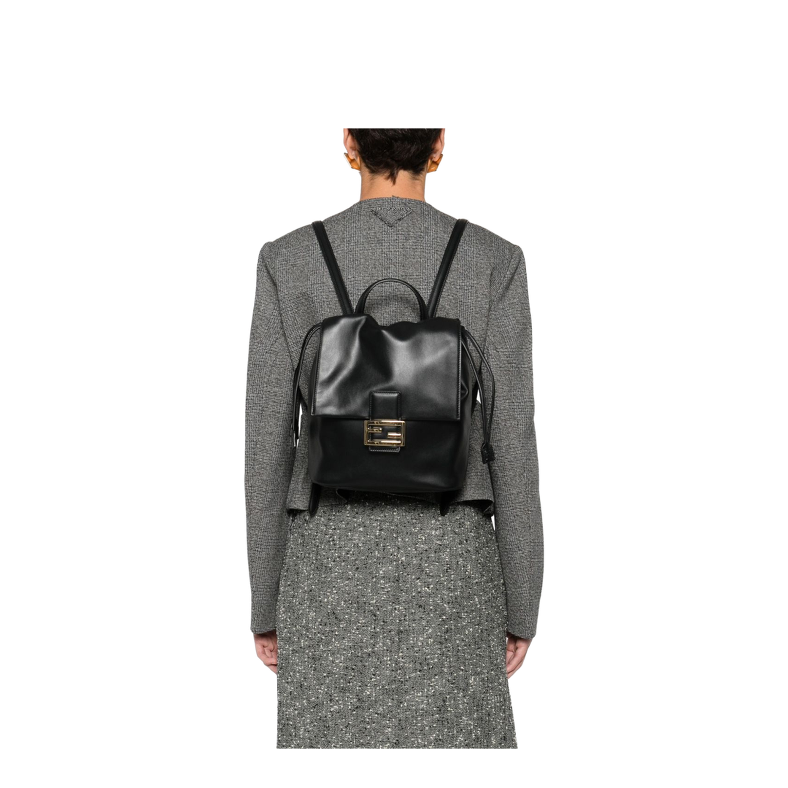 Backpack Leather Black