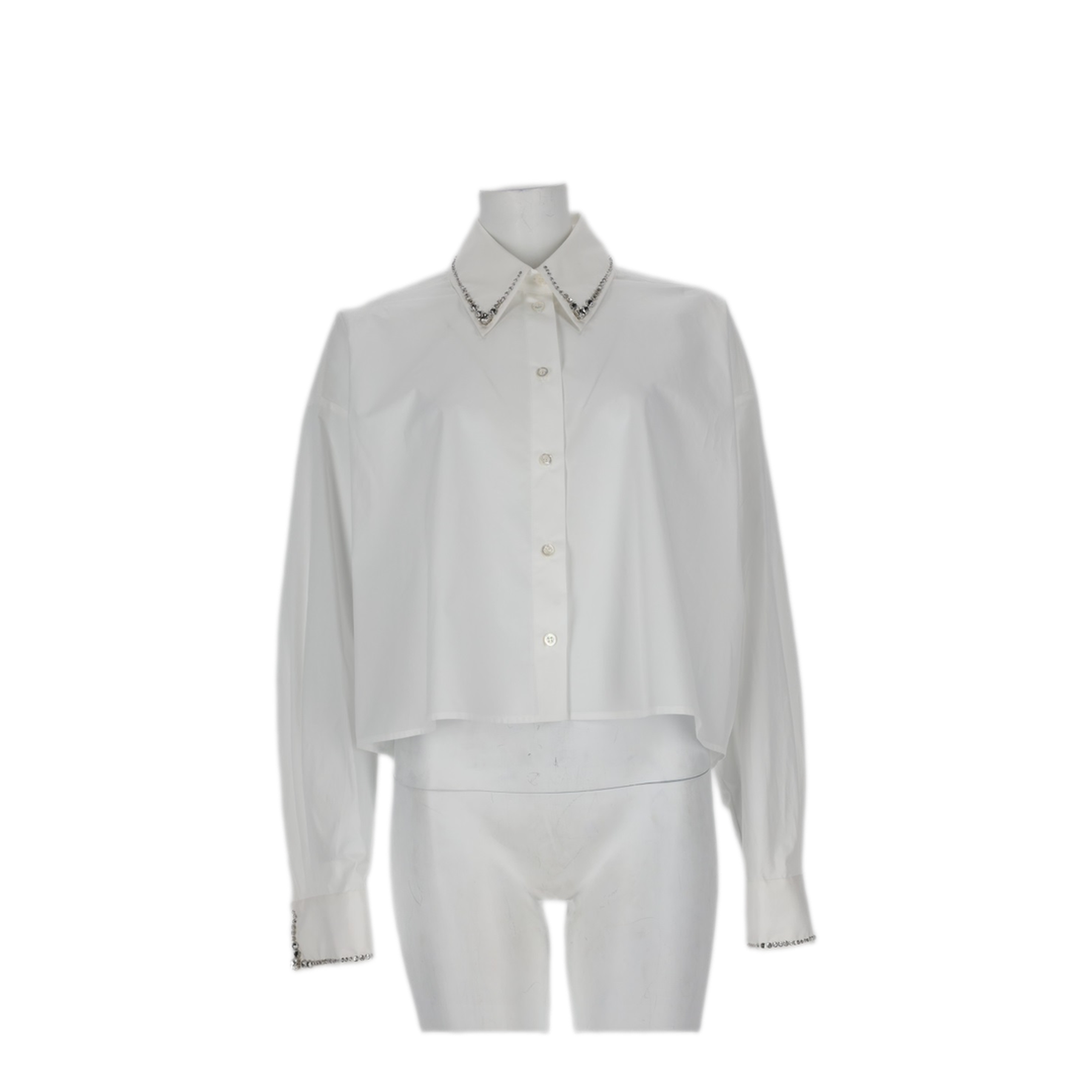 MAYFEYR - Fabiana Filippi - Shirt 100 Cotton White Made In Italy - CAD216F313M26821