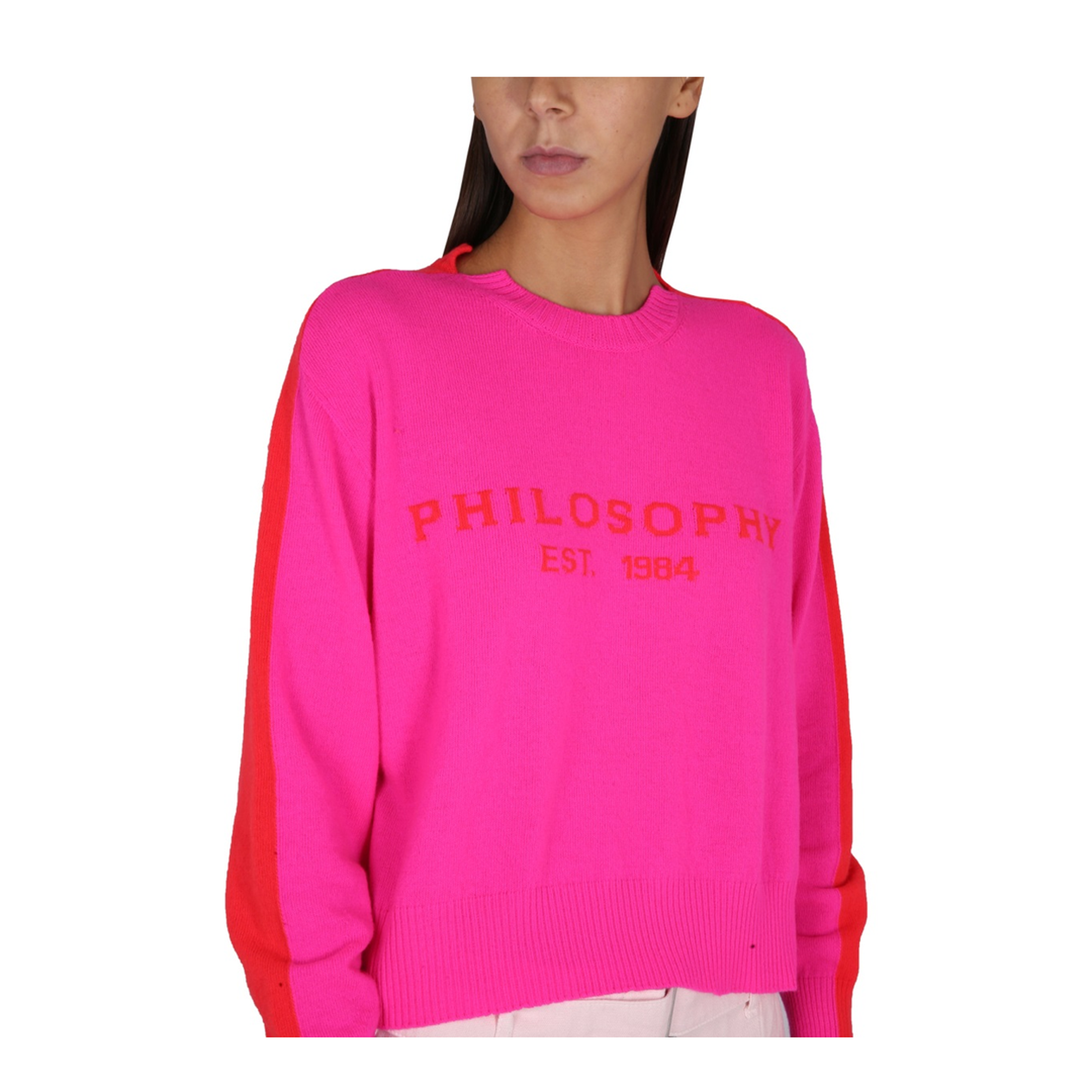 MAYFEYR - PHILOSOPHY DI LORENZO SERAFINI - Jersey With Logo Embroidery - 090907003217
