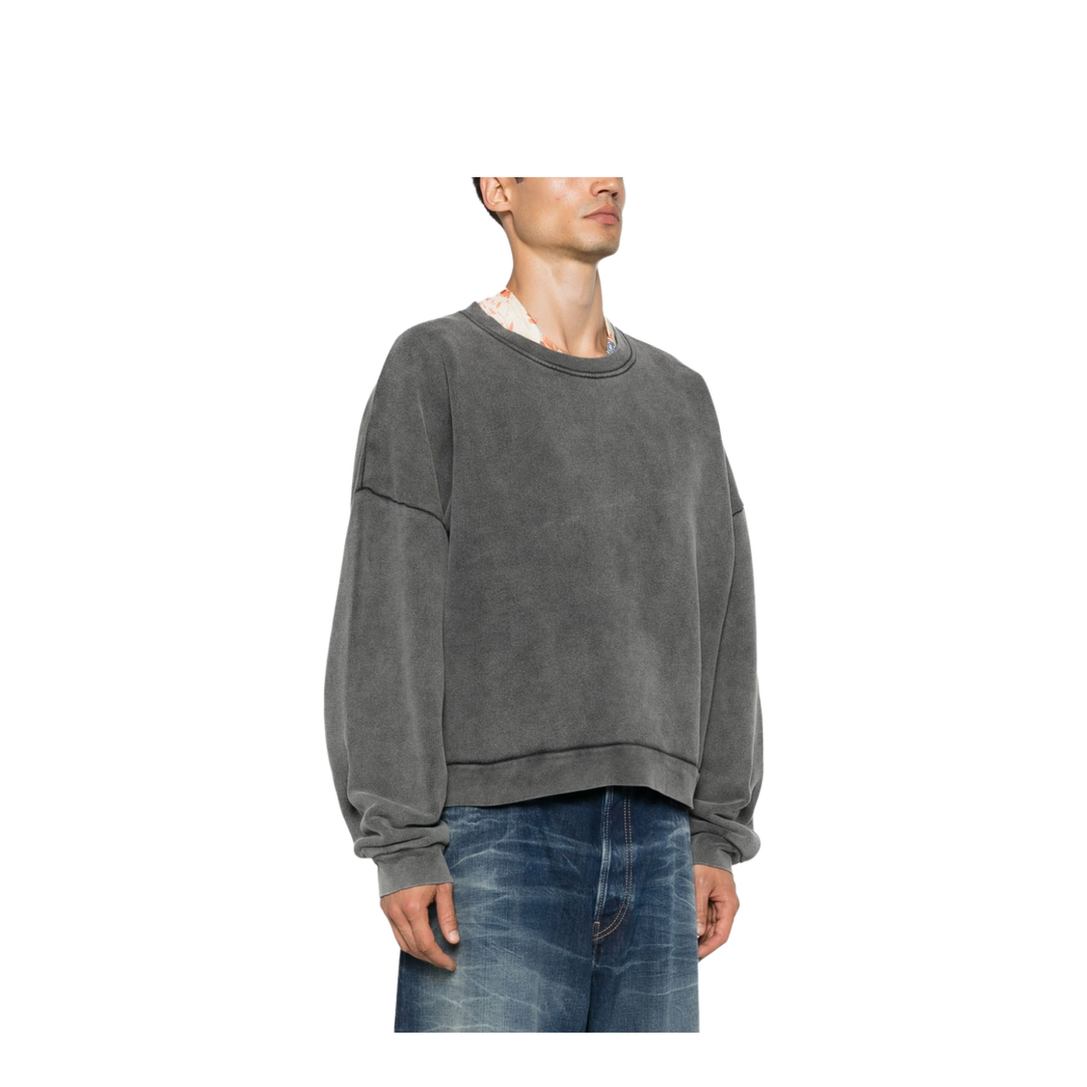 Sweater Logo Patch - Faded Black