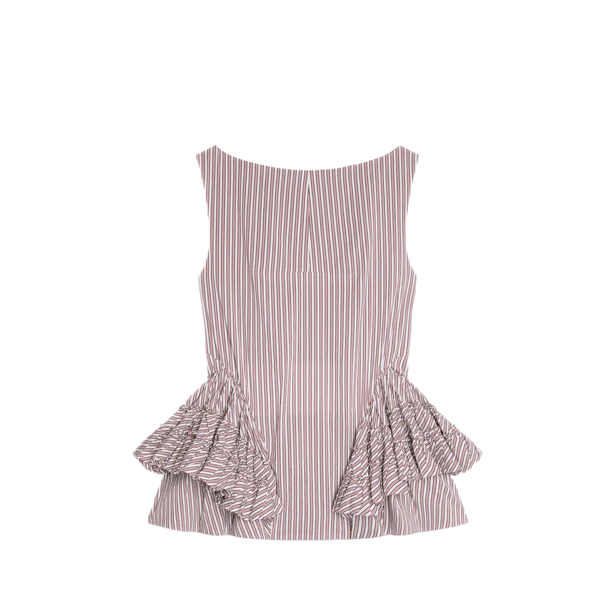 MAYFEYR - Dries Van Noten - Casey Ruffled Peplum Top - 0107073132703