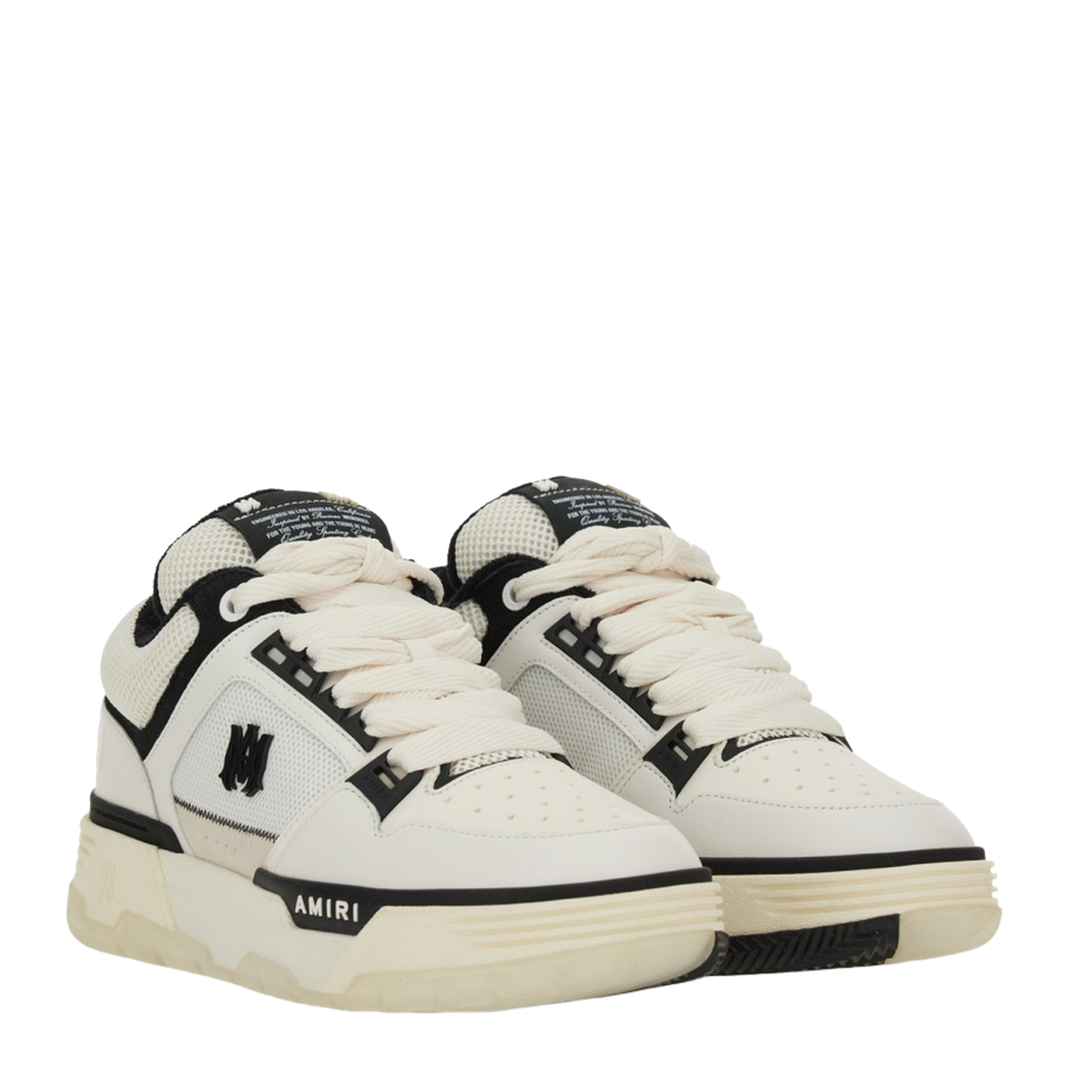 MAYFEYR - Amiri - Sneaker Ma-1 - AMFOSR1097WHITEBLACK