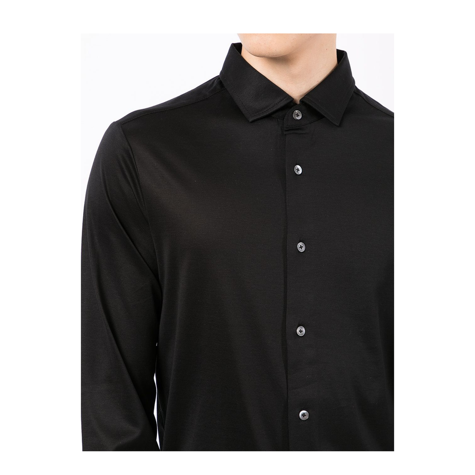 Lyocell and Cotton Blend Shirt