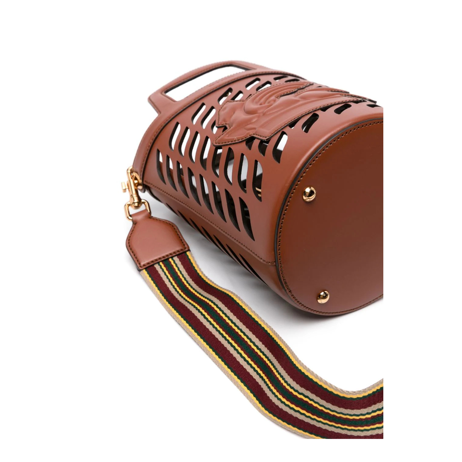 Caramel Leather Bucket Bag