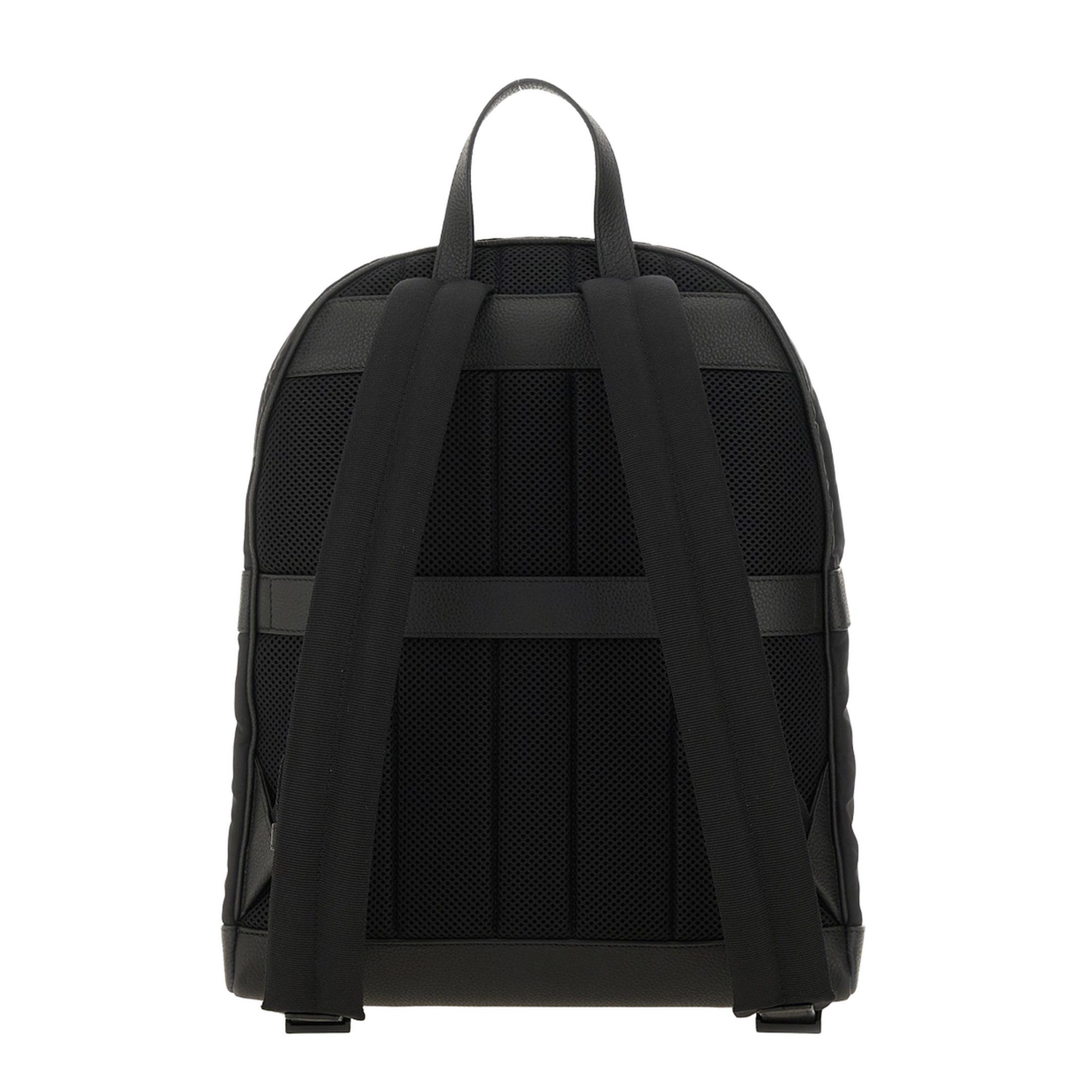 Backpack with Buckles Hooks Black