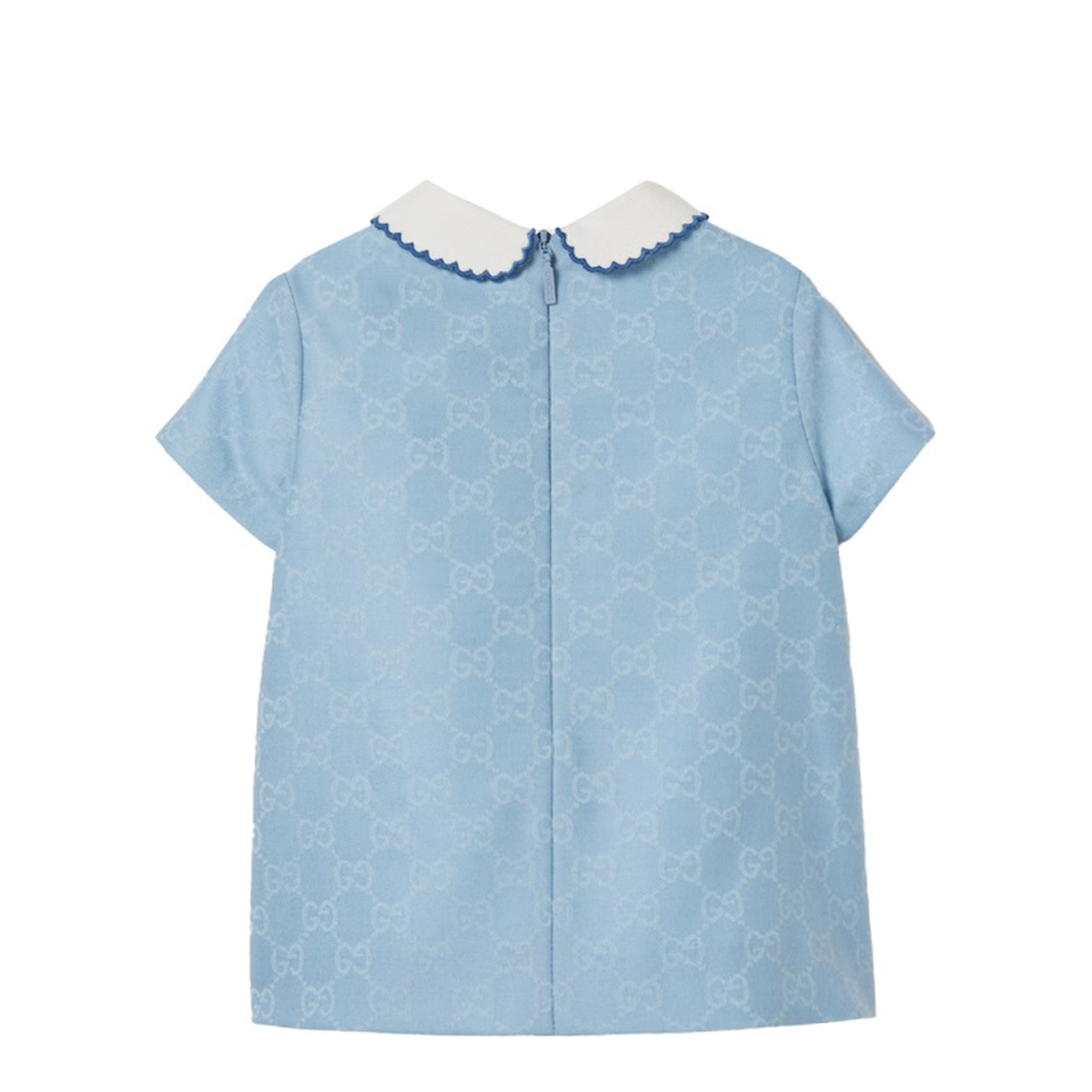 Dress with Embroidered Logo