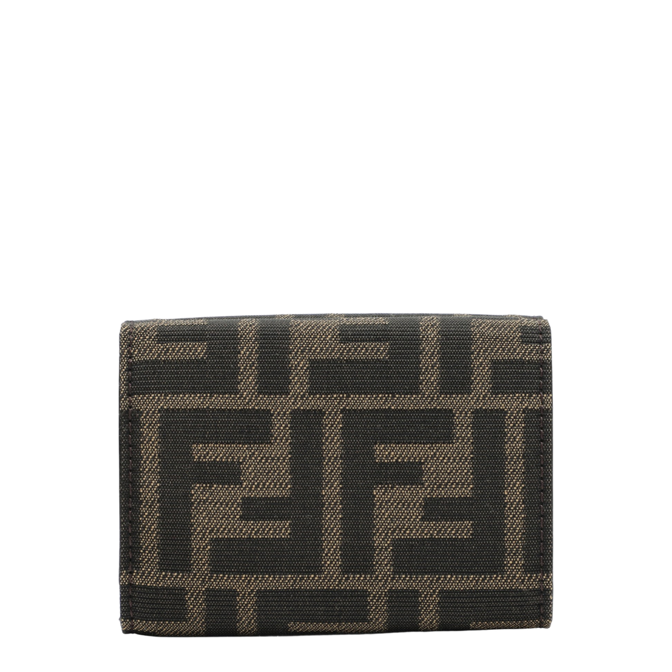 Micro Triflod Baguette in FF Fabric and Leather