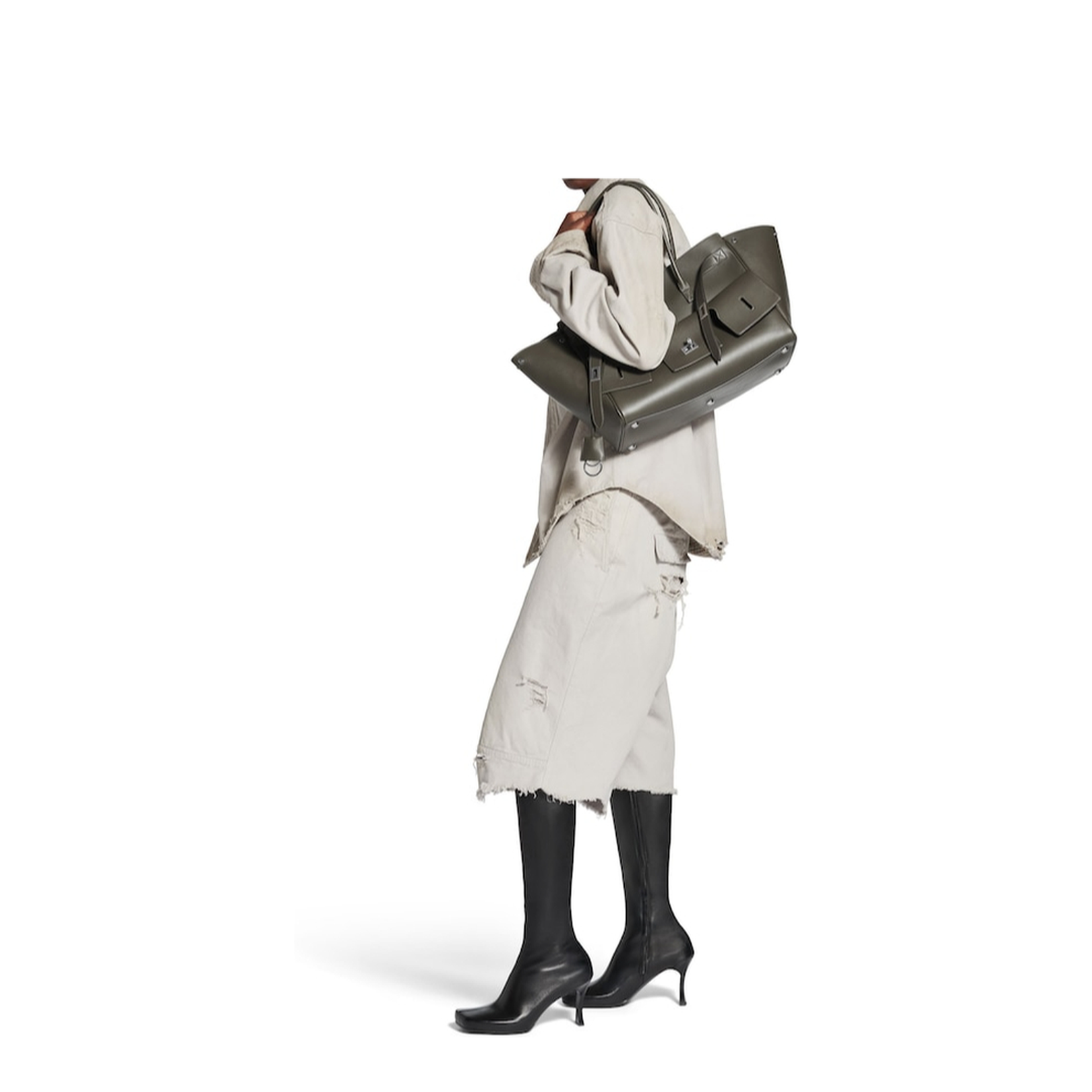 Bel Air Carry All Bag Medium in Khaki