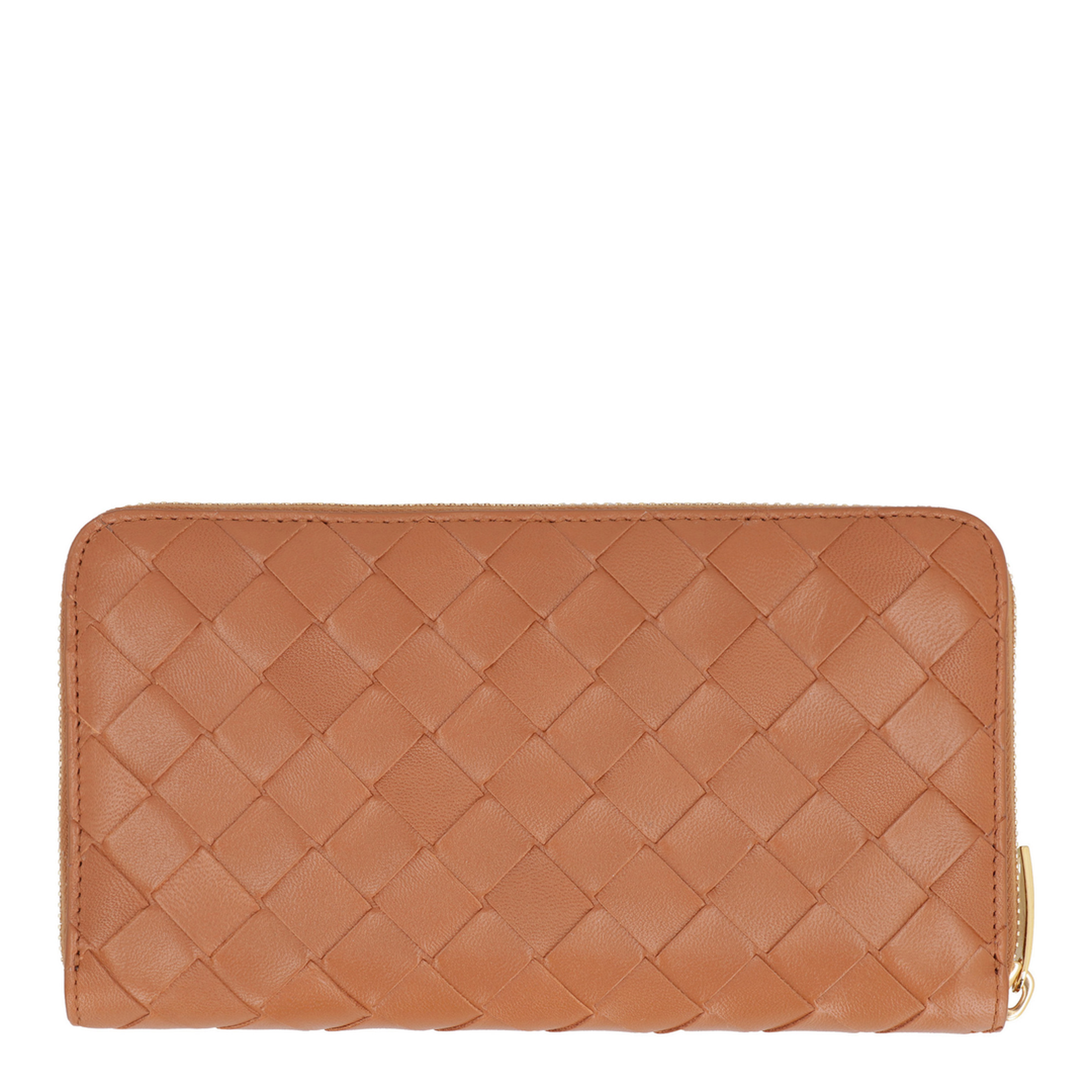 Intrecciato Zip Around Wallet