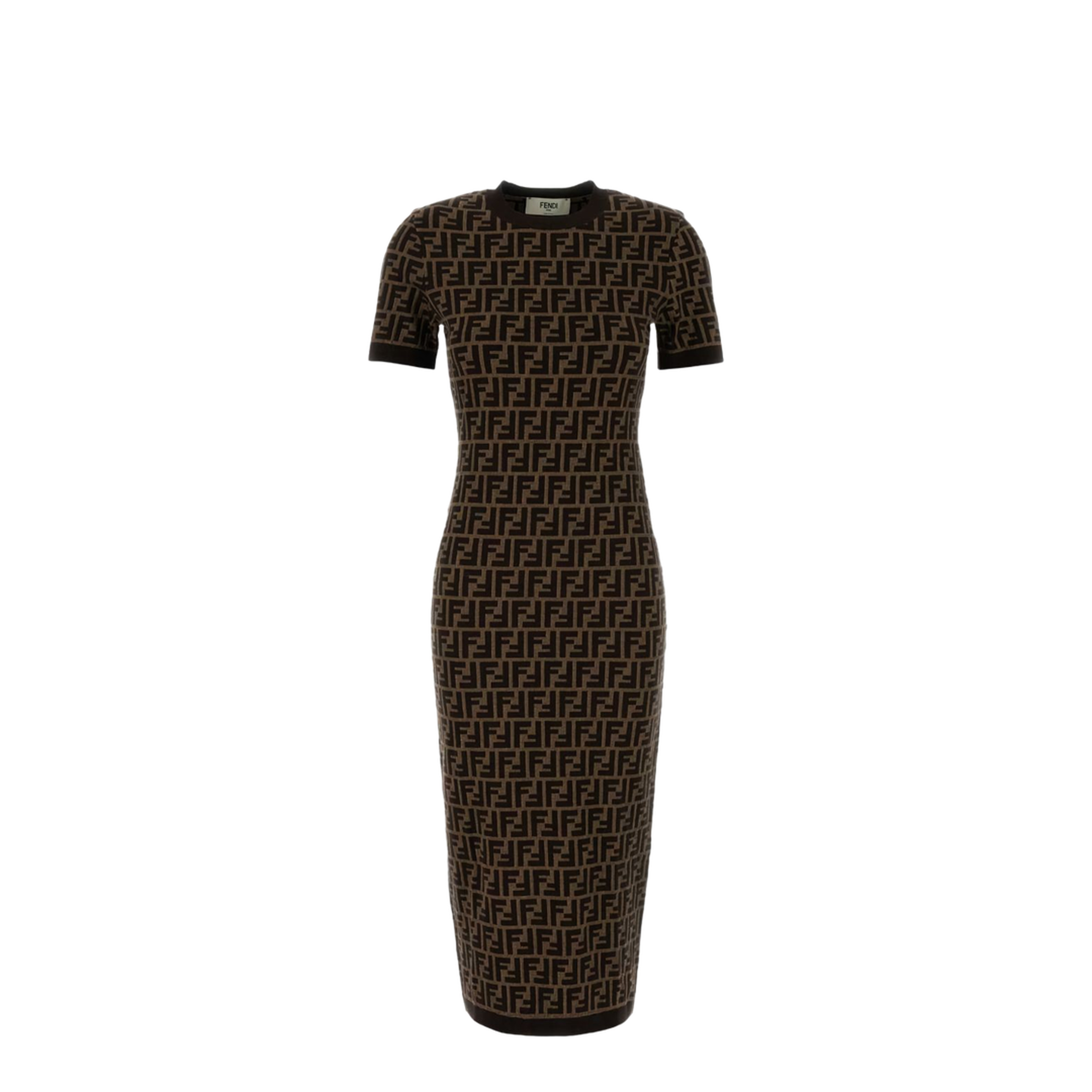 MAYFEYR - Fendi - Dresses Brown - FZDD54ASJTF0GGE