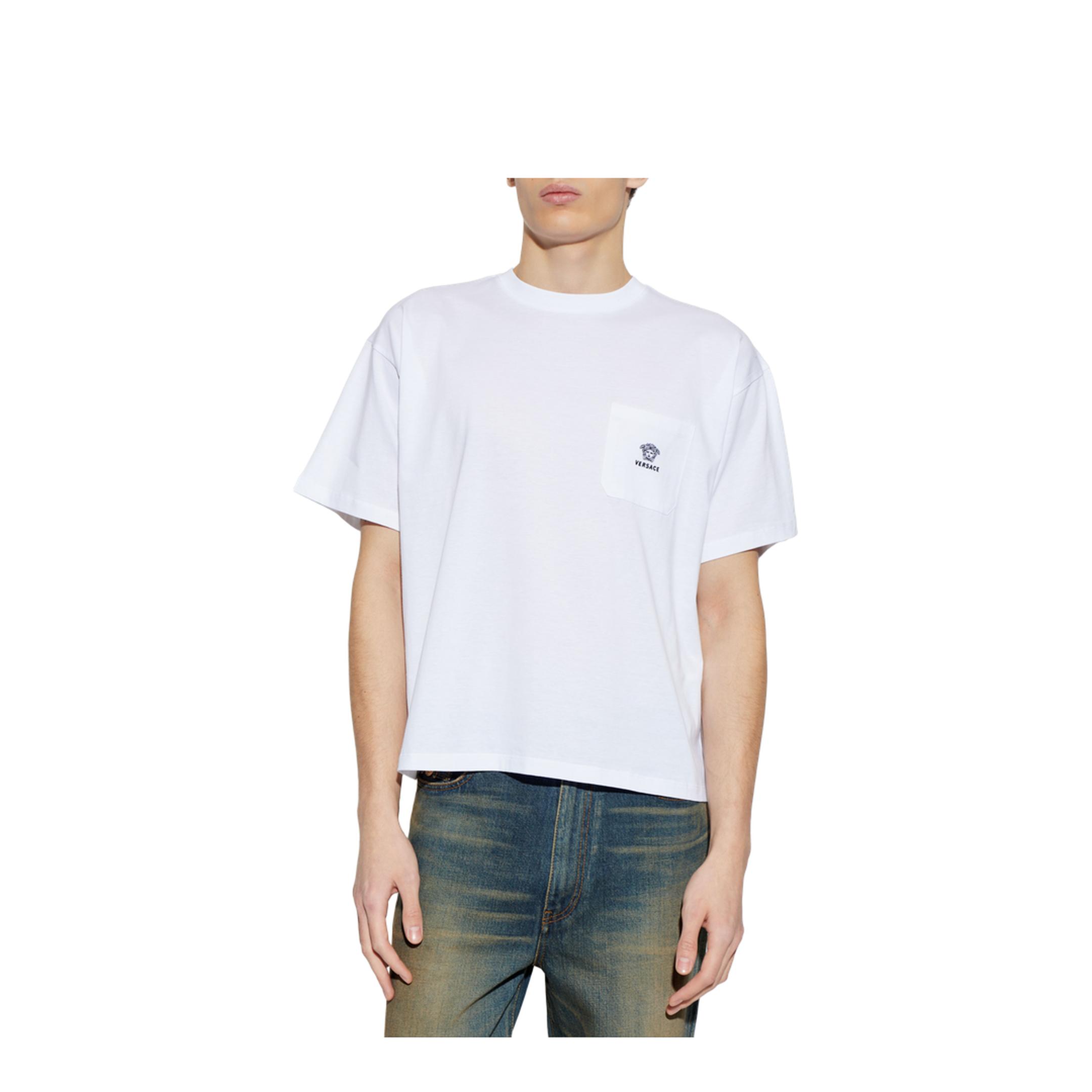 MAYFEYR - Versace - T-Shirt With Pocket - 10245741A179151W000
