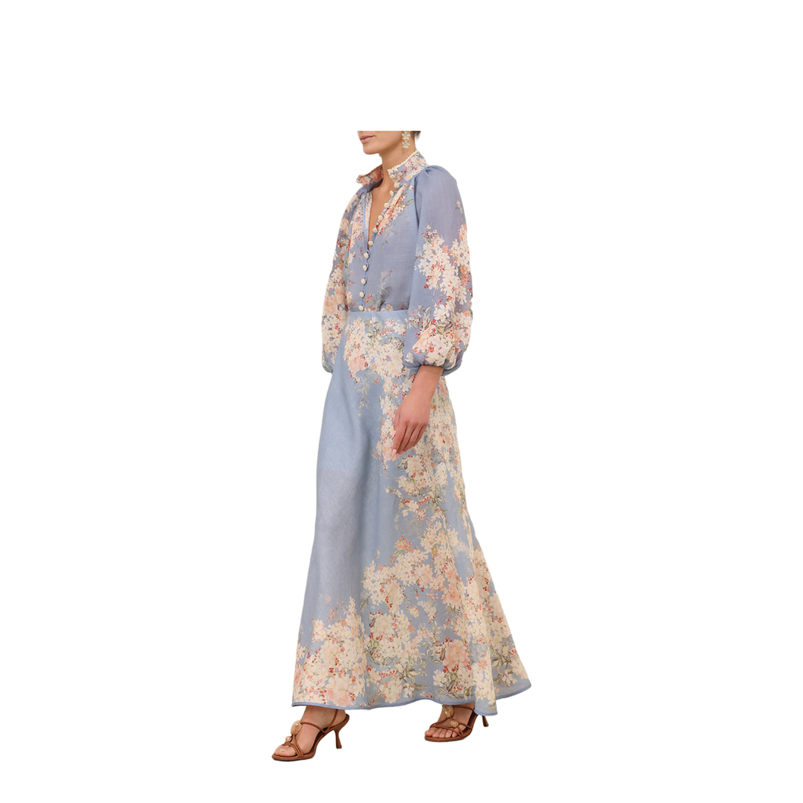 Cascadian Printed Long Skirt