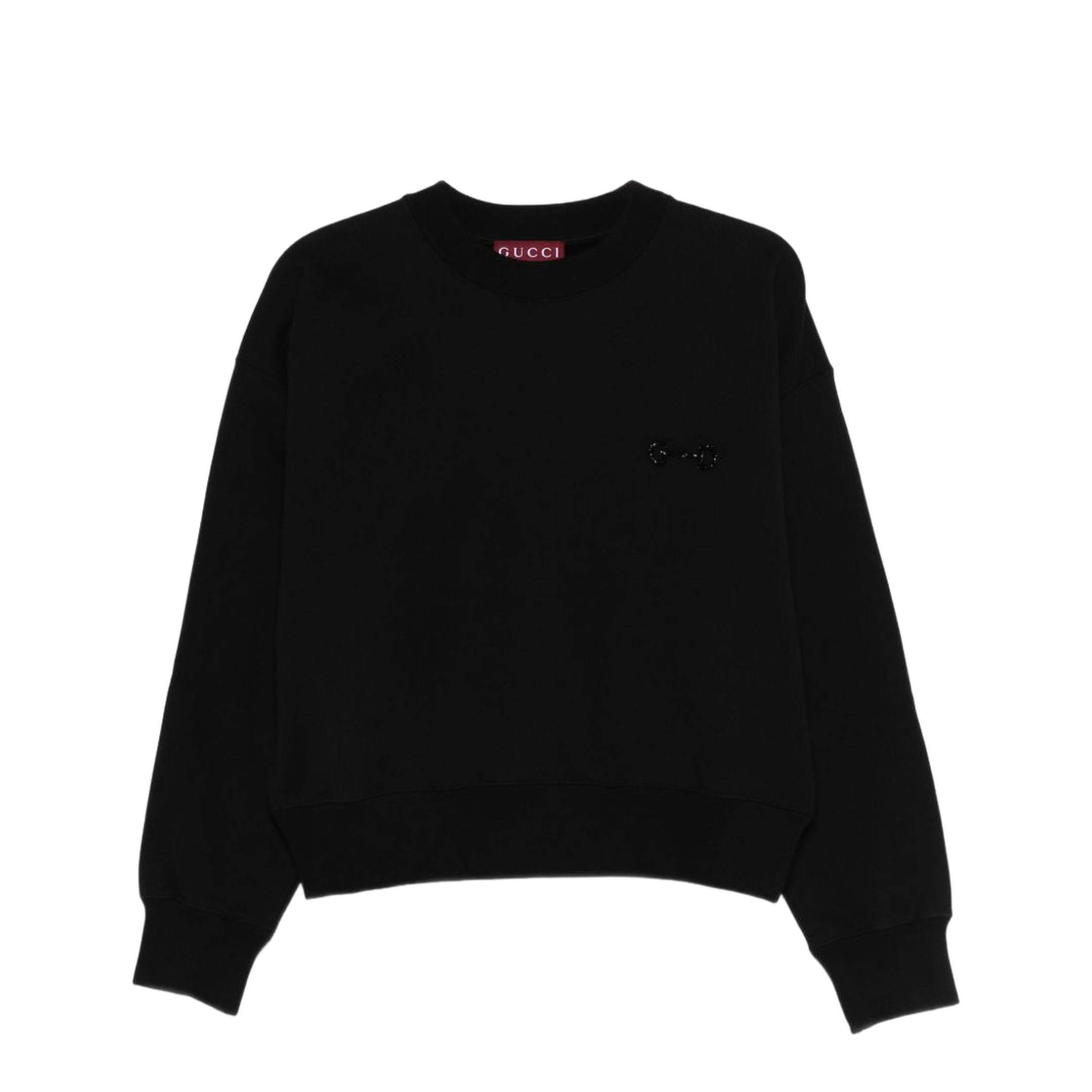 Long Sleeve Crew-Neck Boxy Sweater