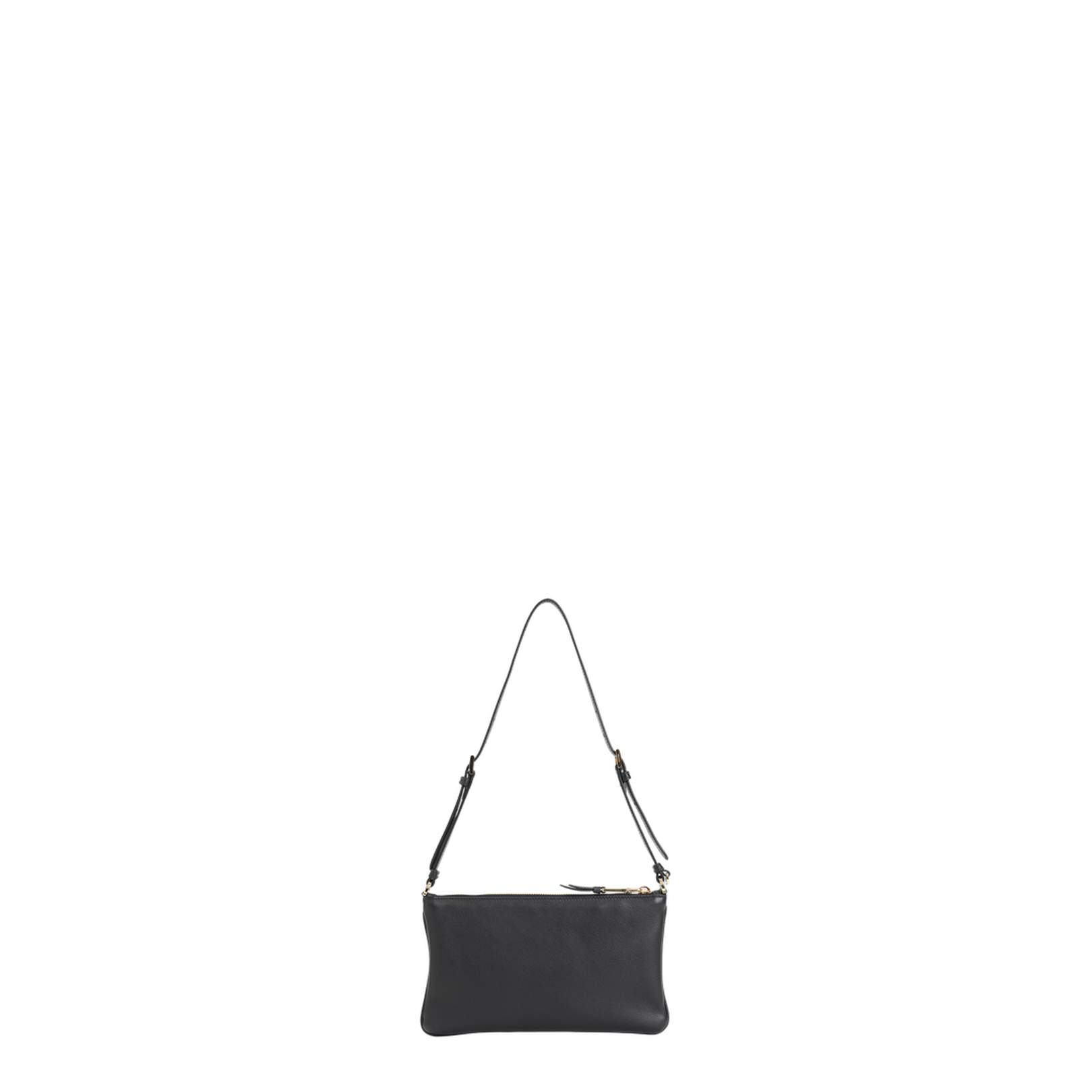 Soft Grain Leather Shoulder Bag