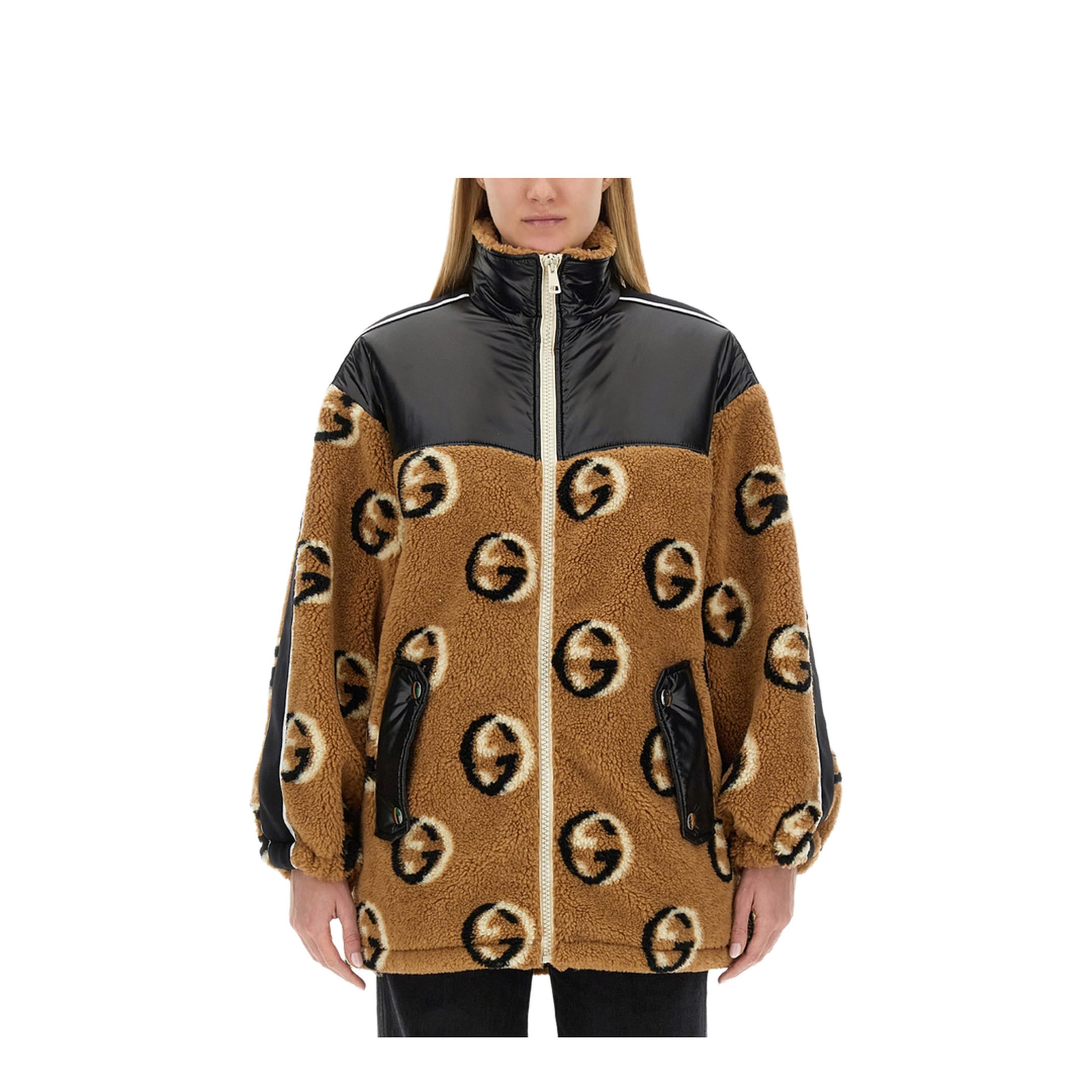 Jacquard Zipper Jacket