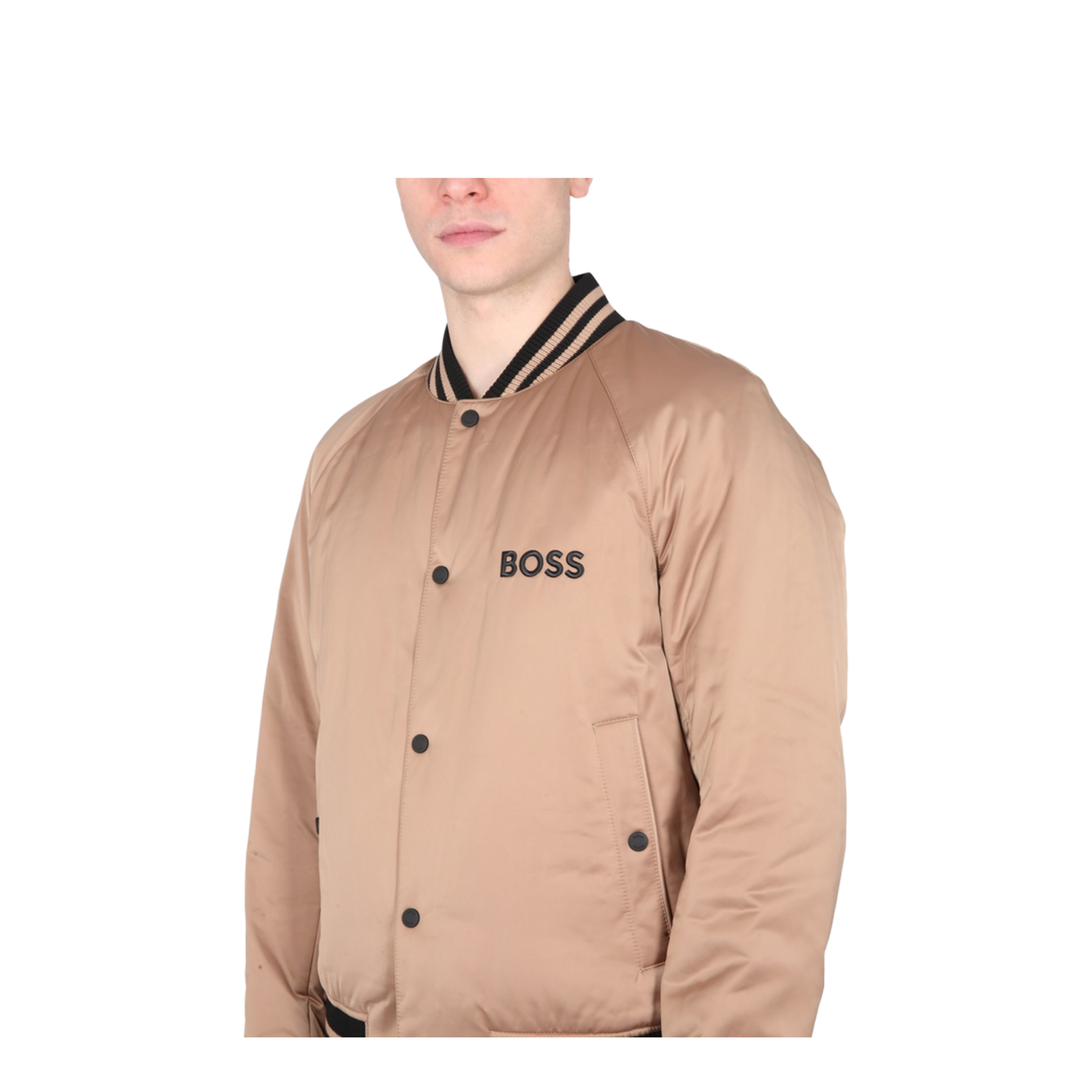 Bomber Jacket With Logo