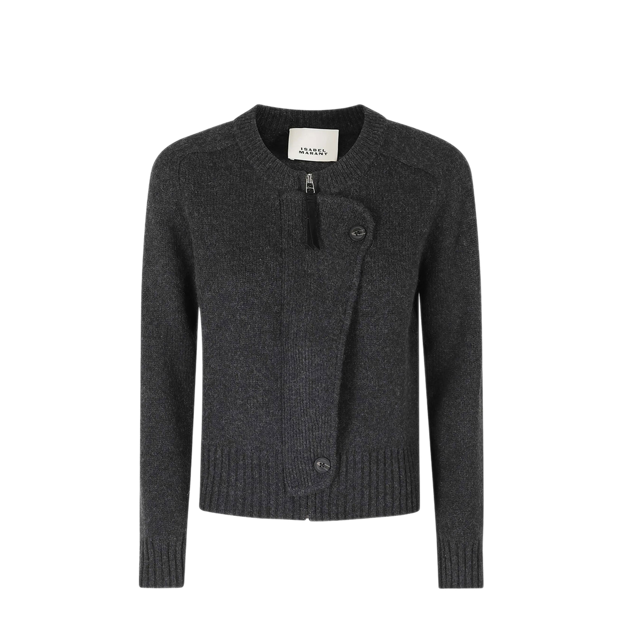 MAYFEYR - Isabel Marant - Murielle Wool And Cashmere Zip Cardigan - CA0184FAB1L07I