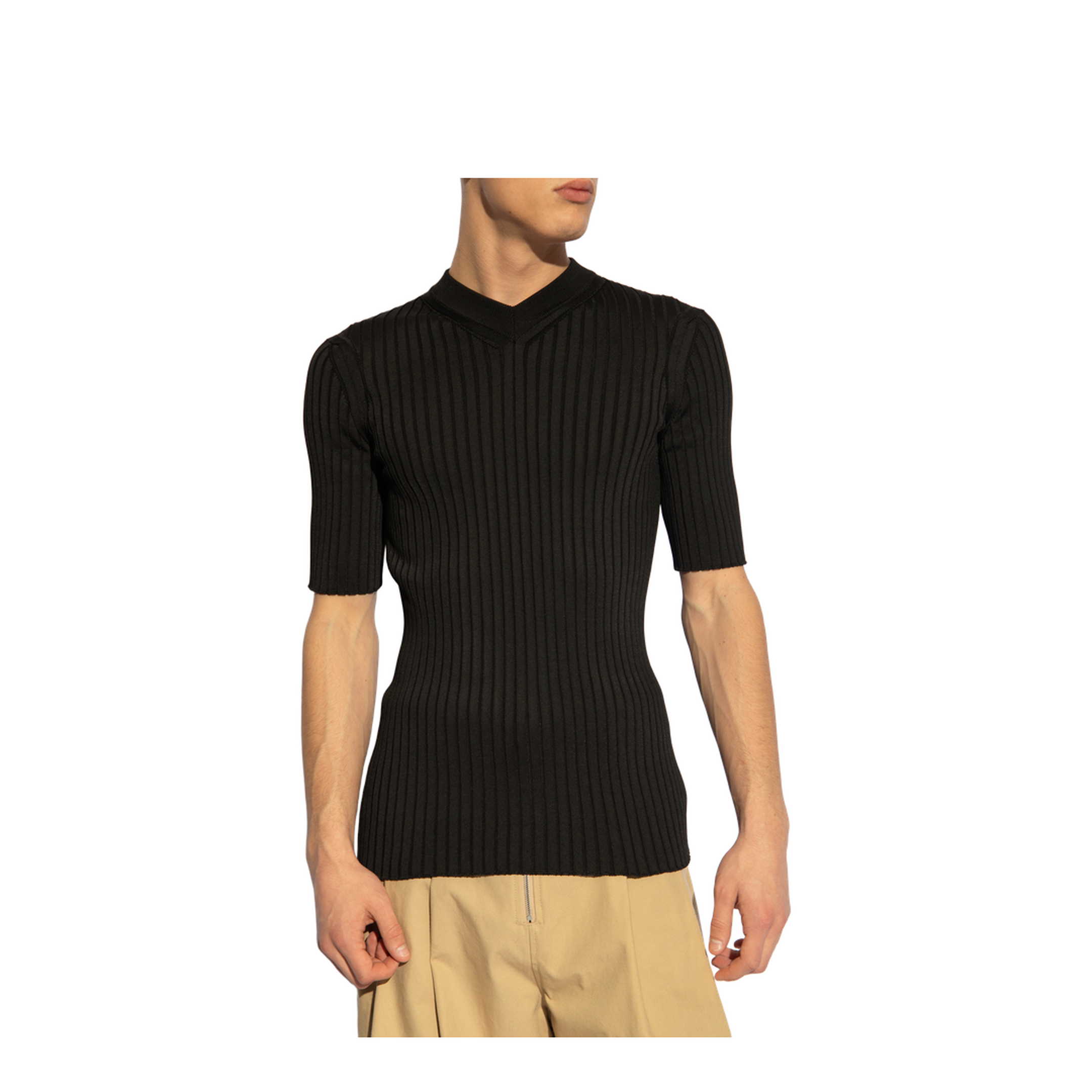 Ribbed T-shirt