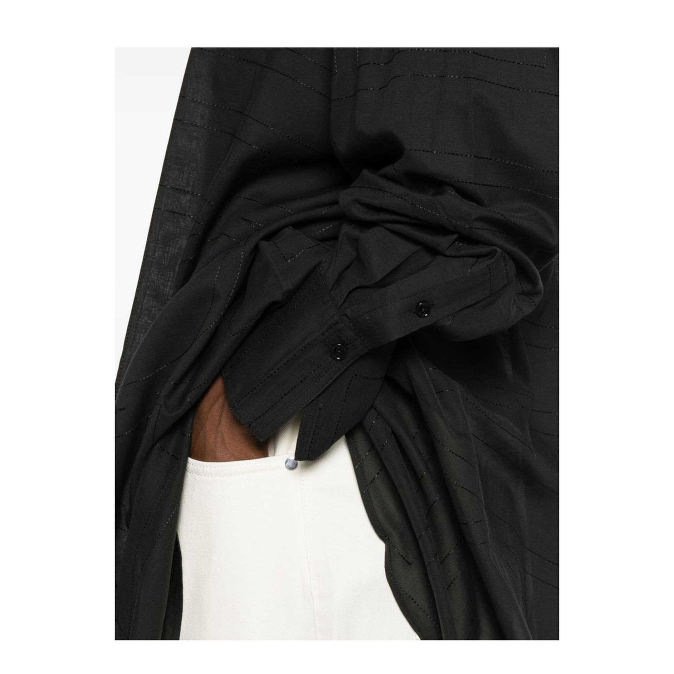 MAYFEYR - Toteme - Shirts Black - 263WRD0254FB0239001