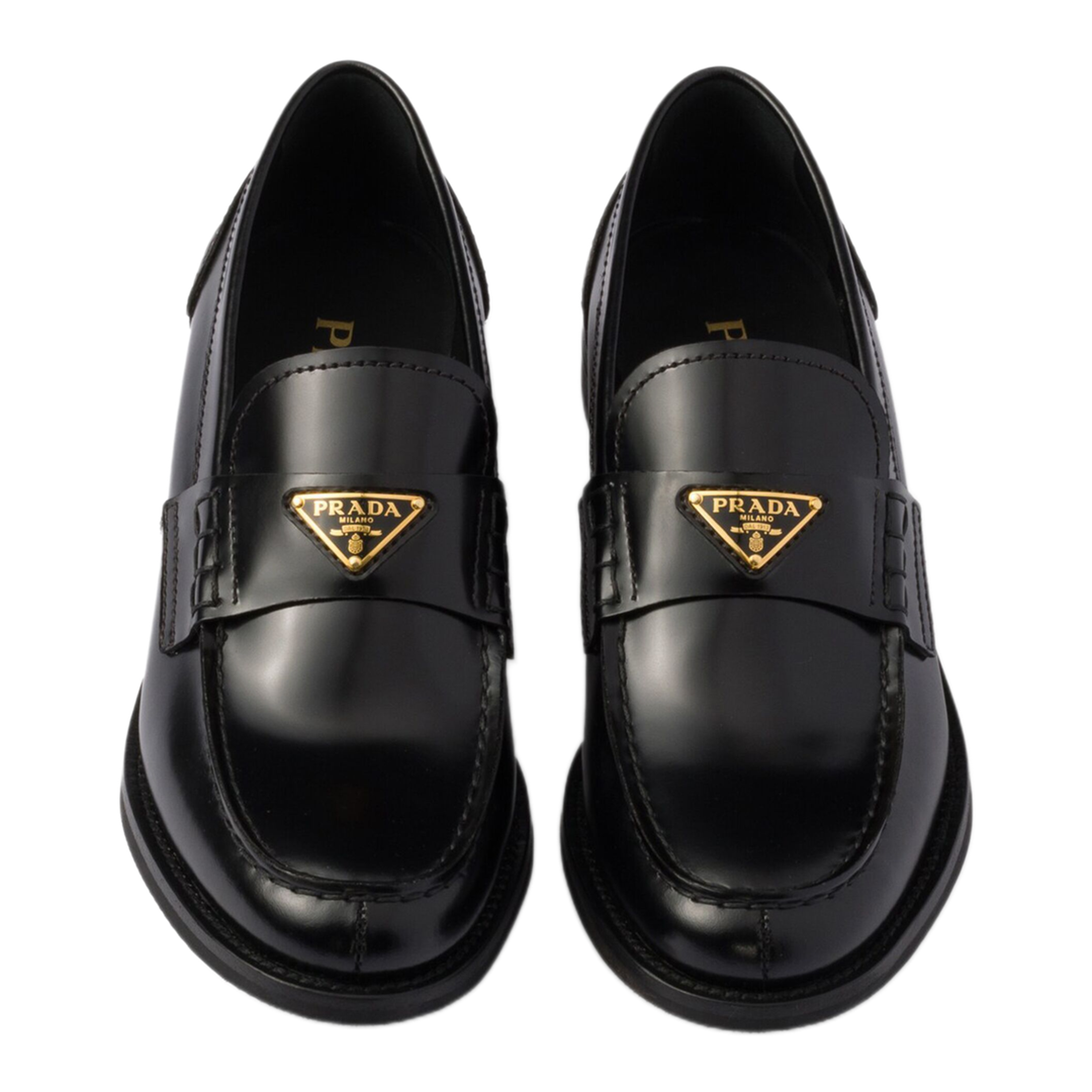 MAYFEYR - Prada - Brushed Leather Loafers - 1D813NFA020055F0002