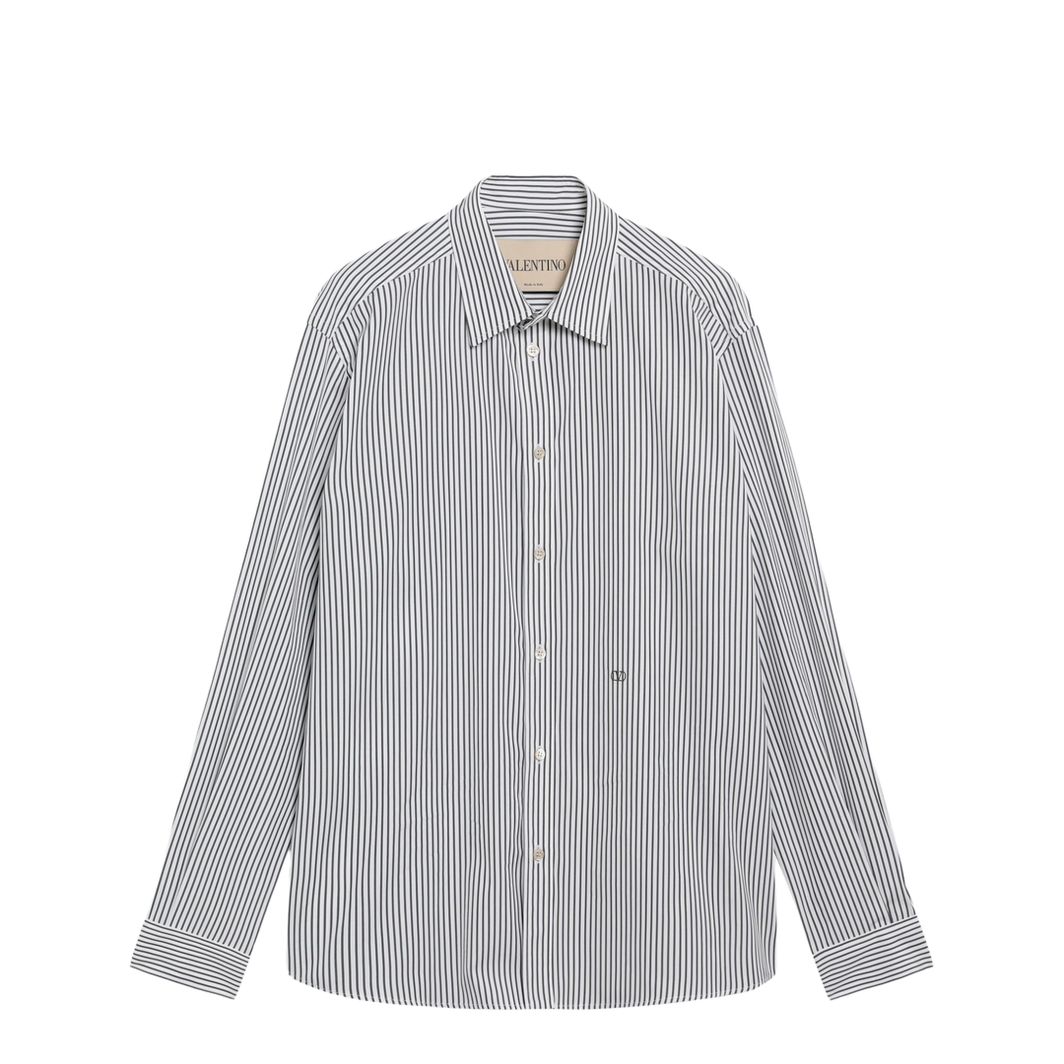 Embroidered Poplin Shirt